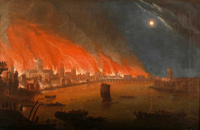 scary GREAT FIRE OF LONDON!