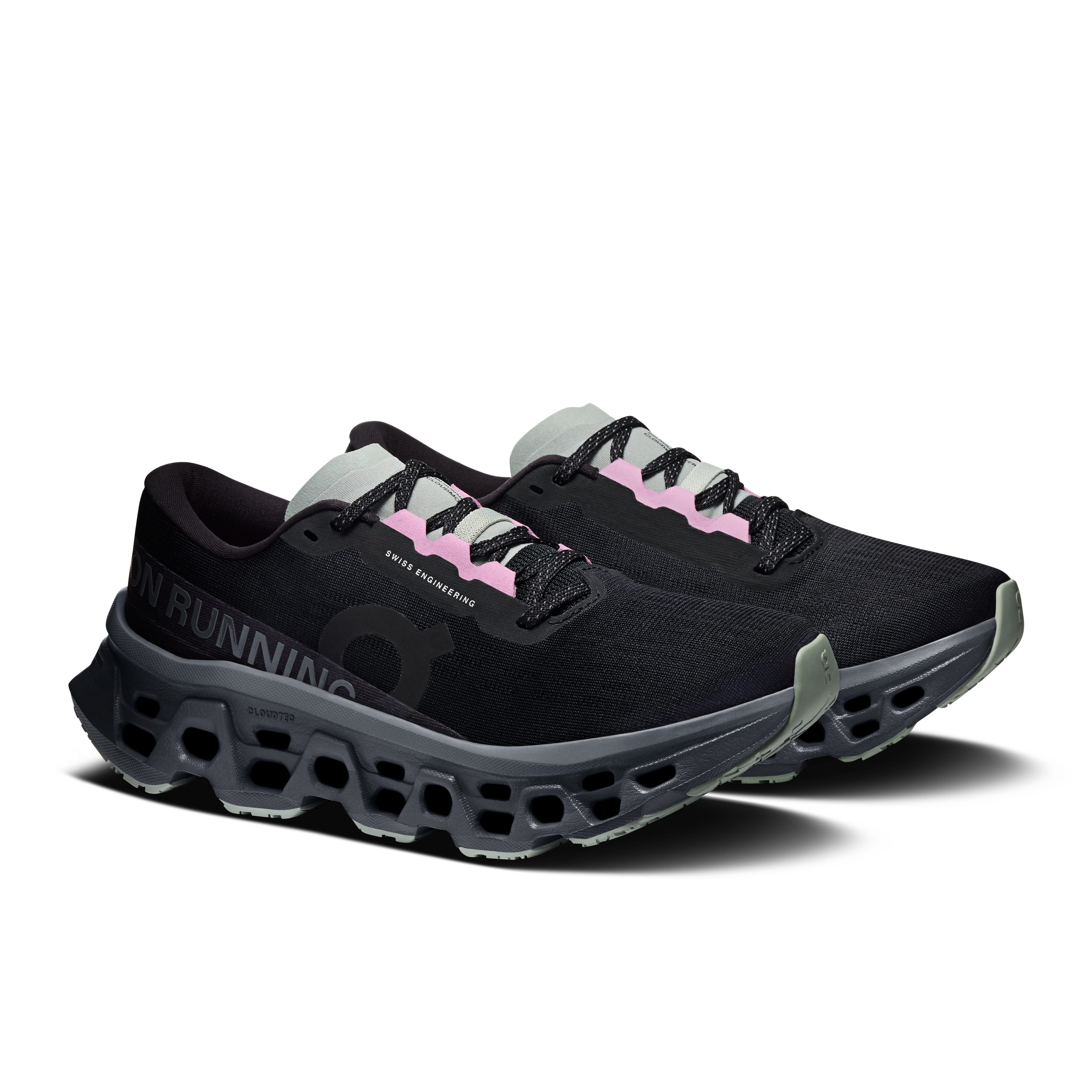 On Cloudmonster 3 Black & Eclipse Mujer Road running Calzado