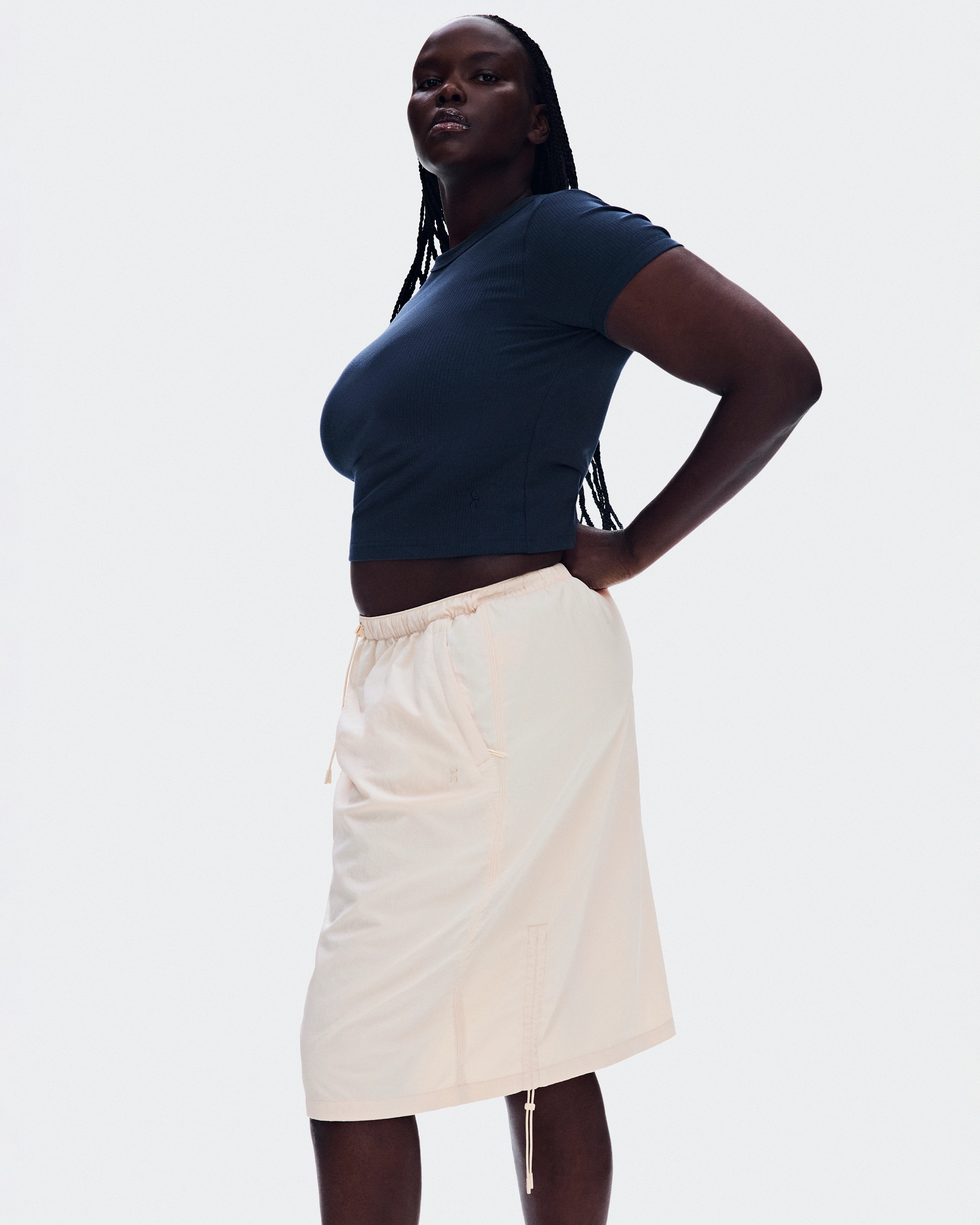 On Drawstring Midi Skirt Grain Donna Gonne