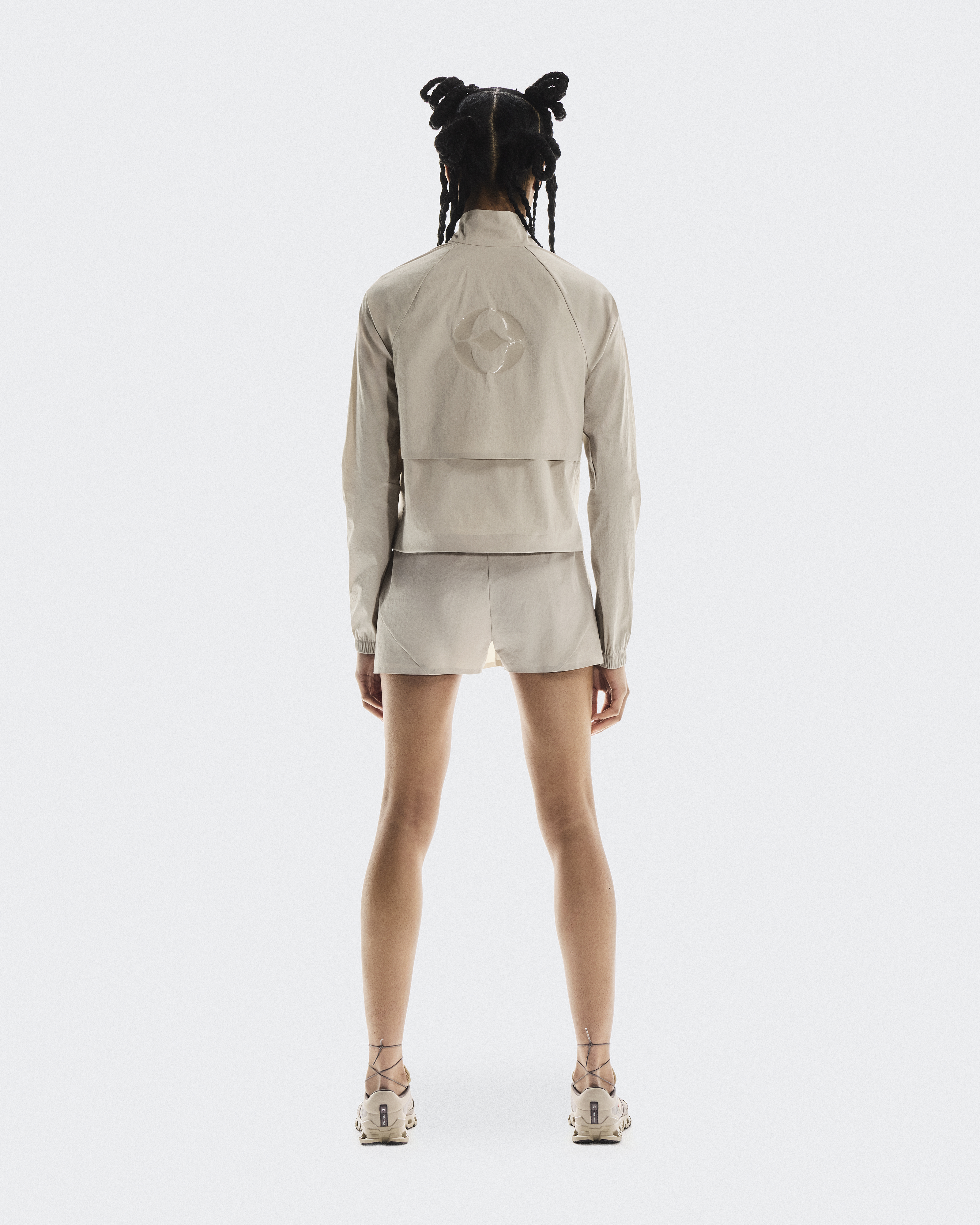 ROLAROLA★韓国人気★CHECK CROP JACKET BEIGE JK-21111 Cropped wool jacket - Women | MANGO China