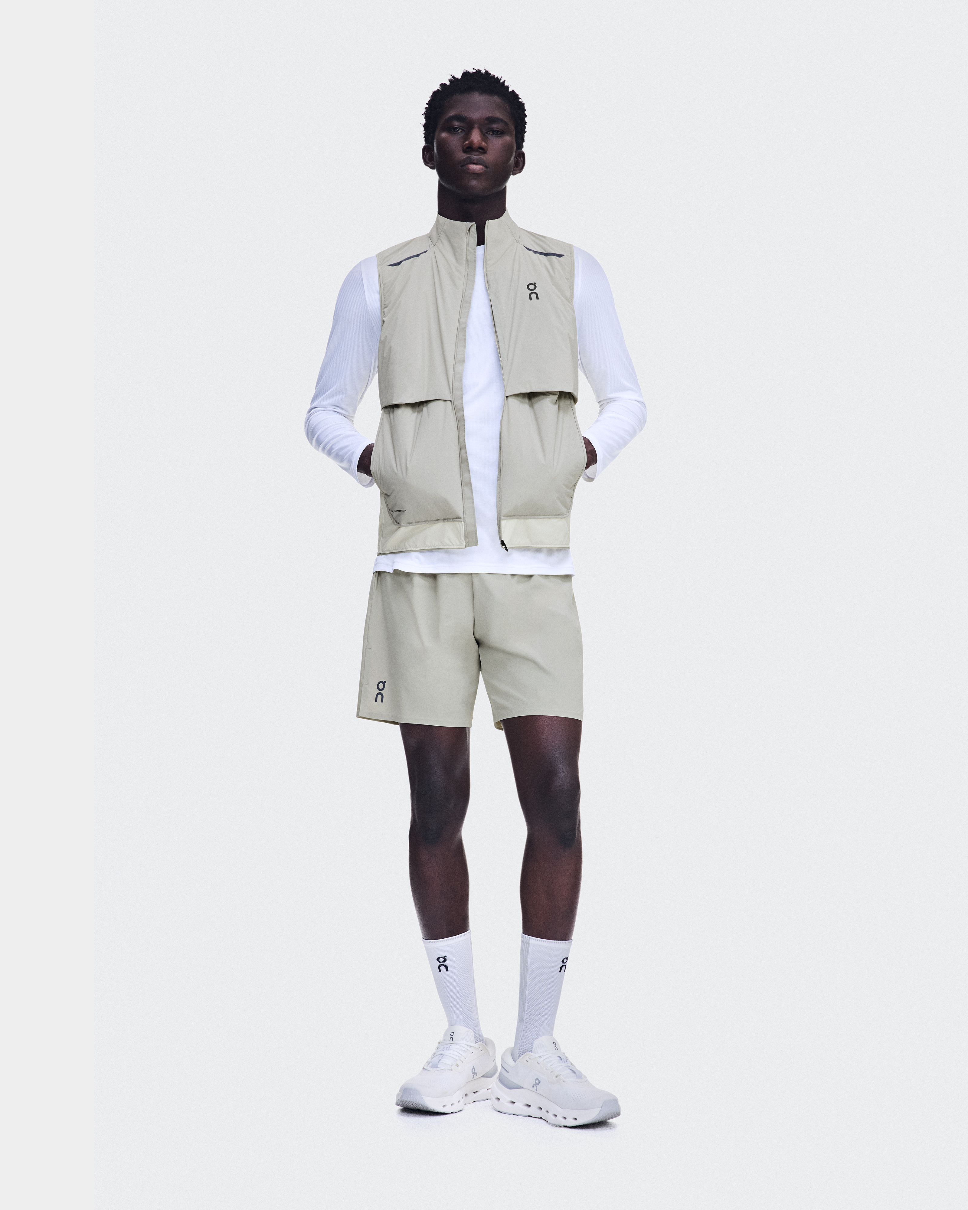 Weather Vest in Brume/Hare