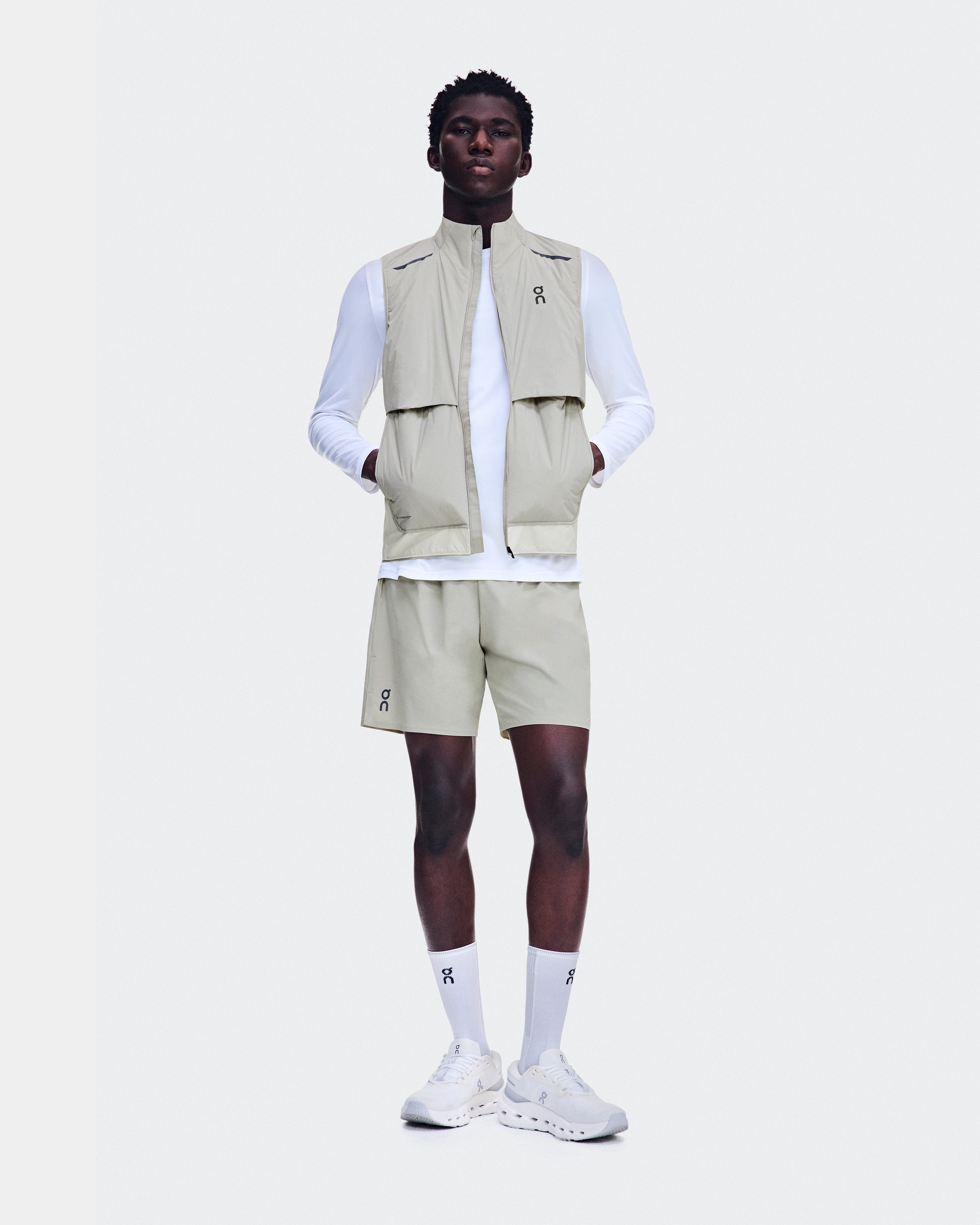 On Weather Vest Brume & Hare Masculino Jaquetas