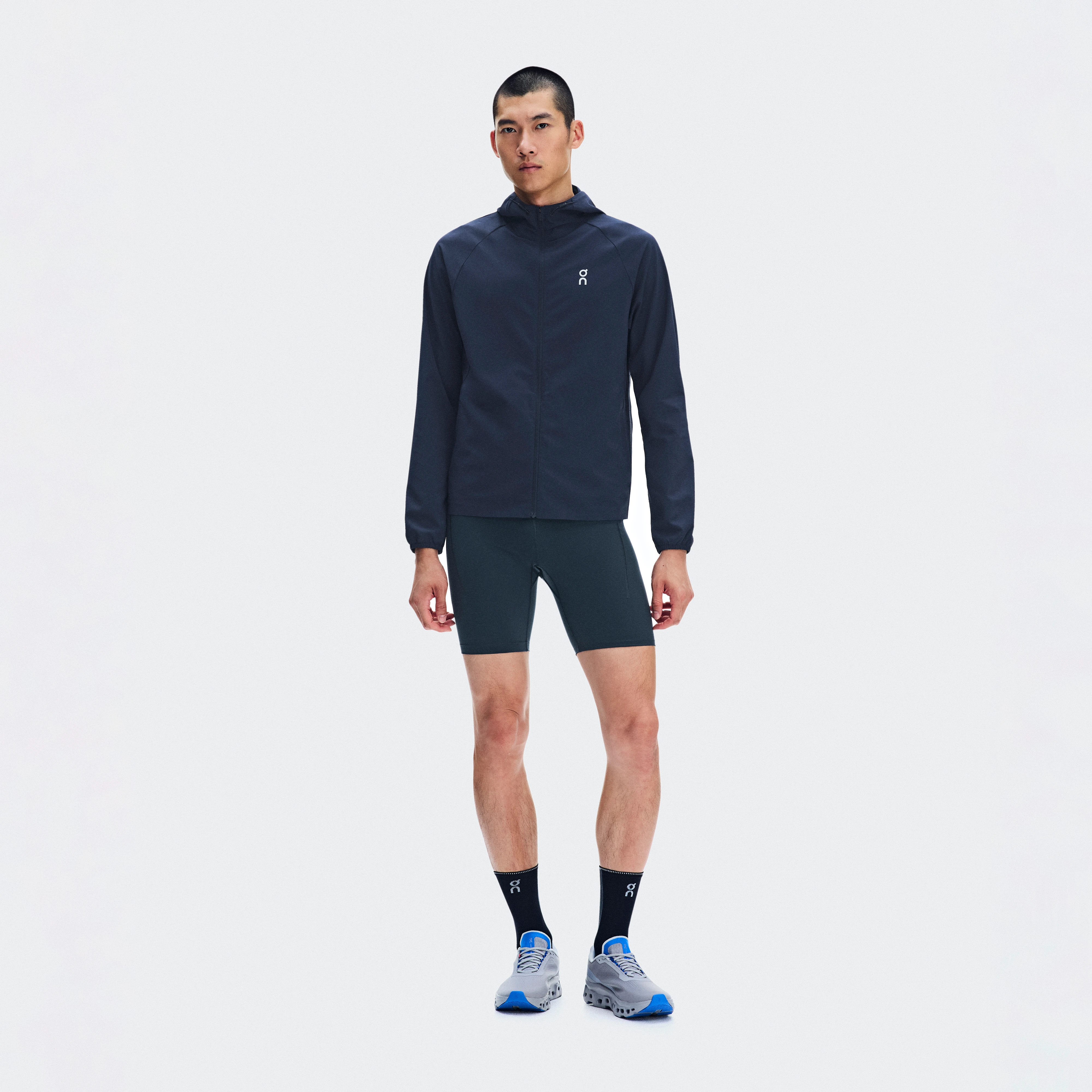 On 8" Performance Tights Midnight Men – Warm weather running and training Tights Shorts