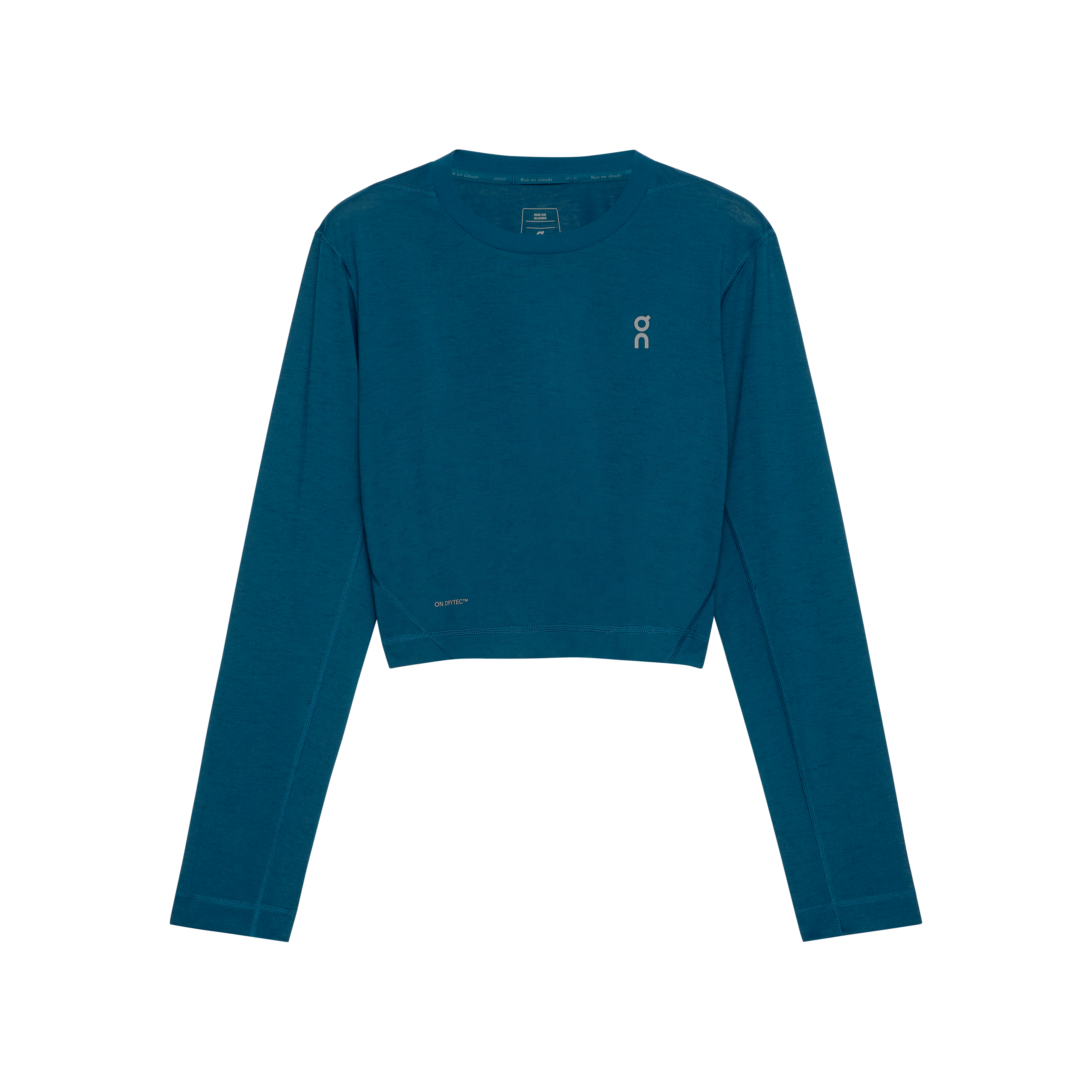 Train Long-T Crop Shirt in Tempest