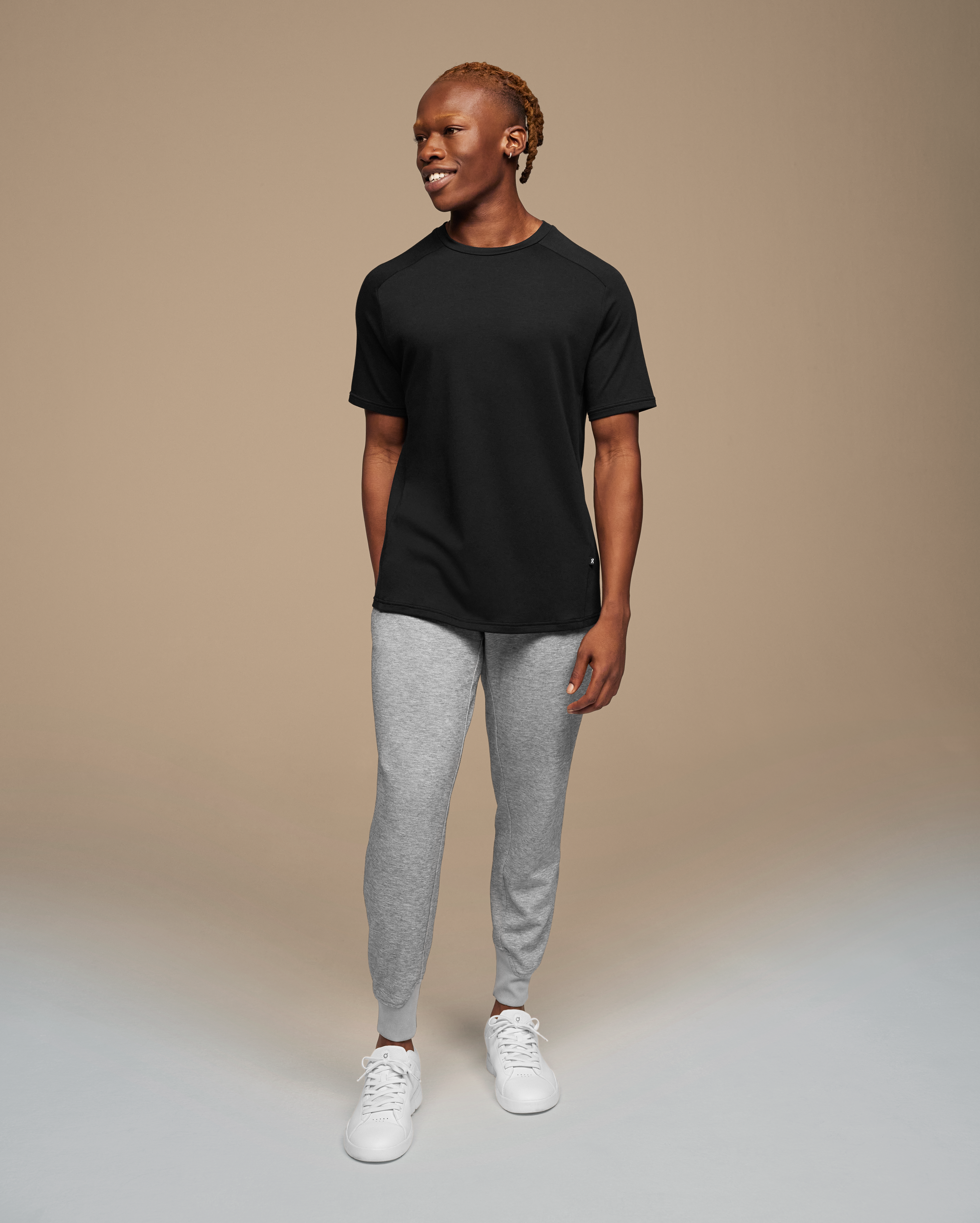 On Focus-T Black Homme Hauts et t-shirts