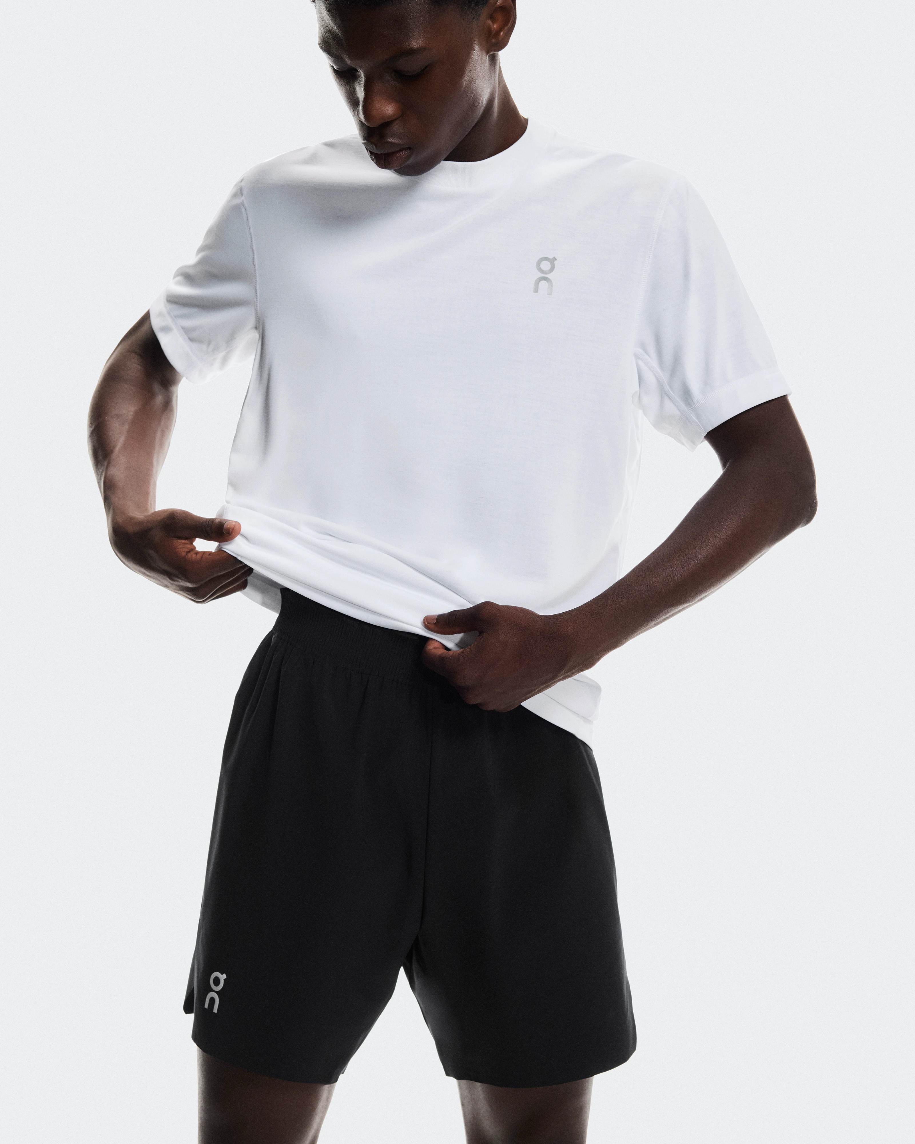 On Train Shorts Black Men Shorts