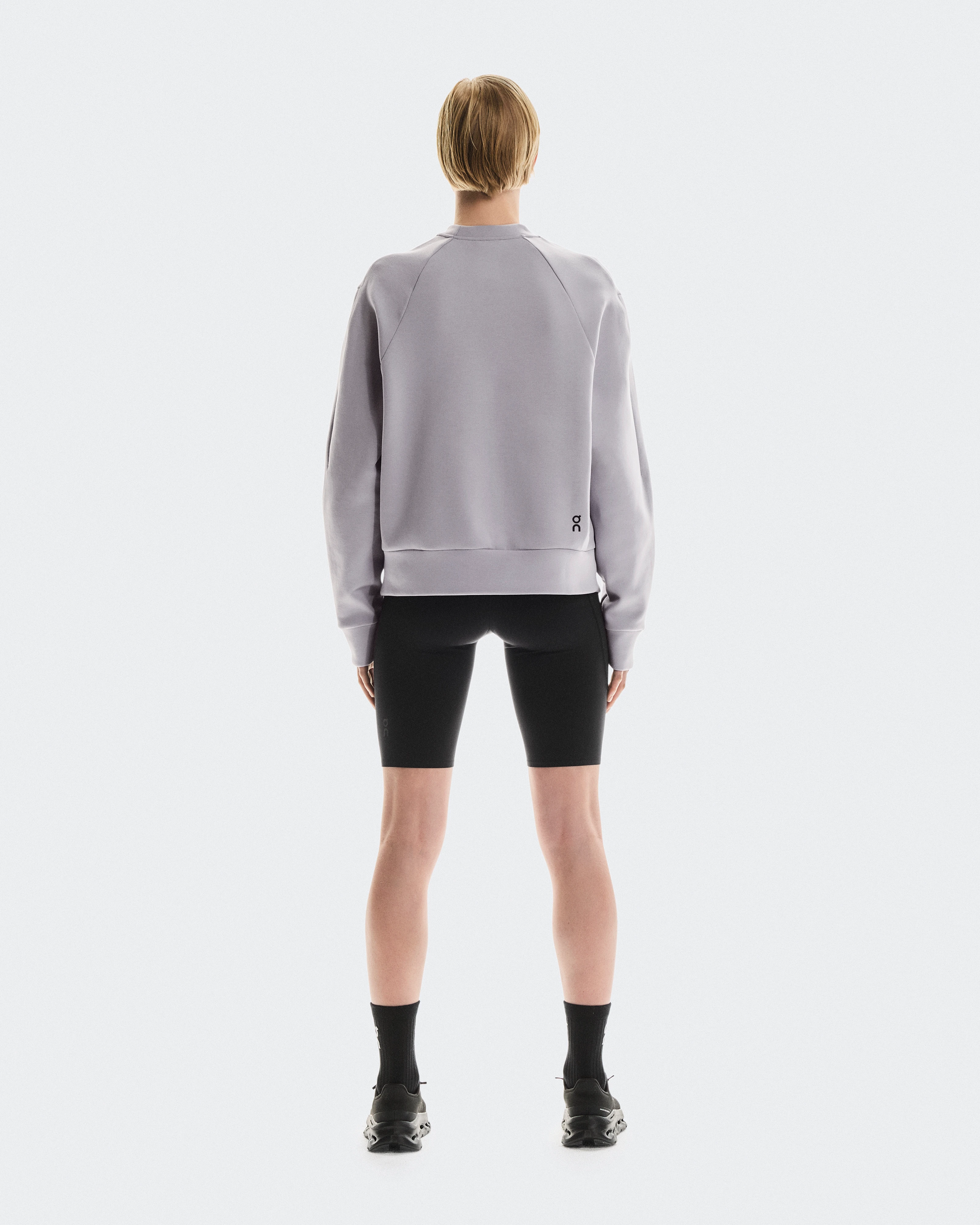 On Focus Tech Crew Lilac Women Hoodies and sweatshirts