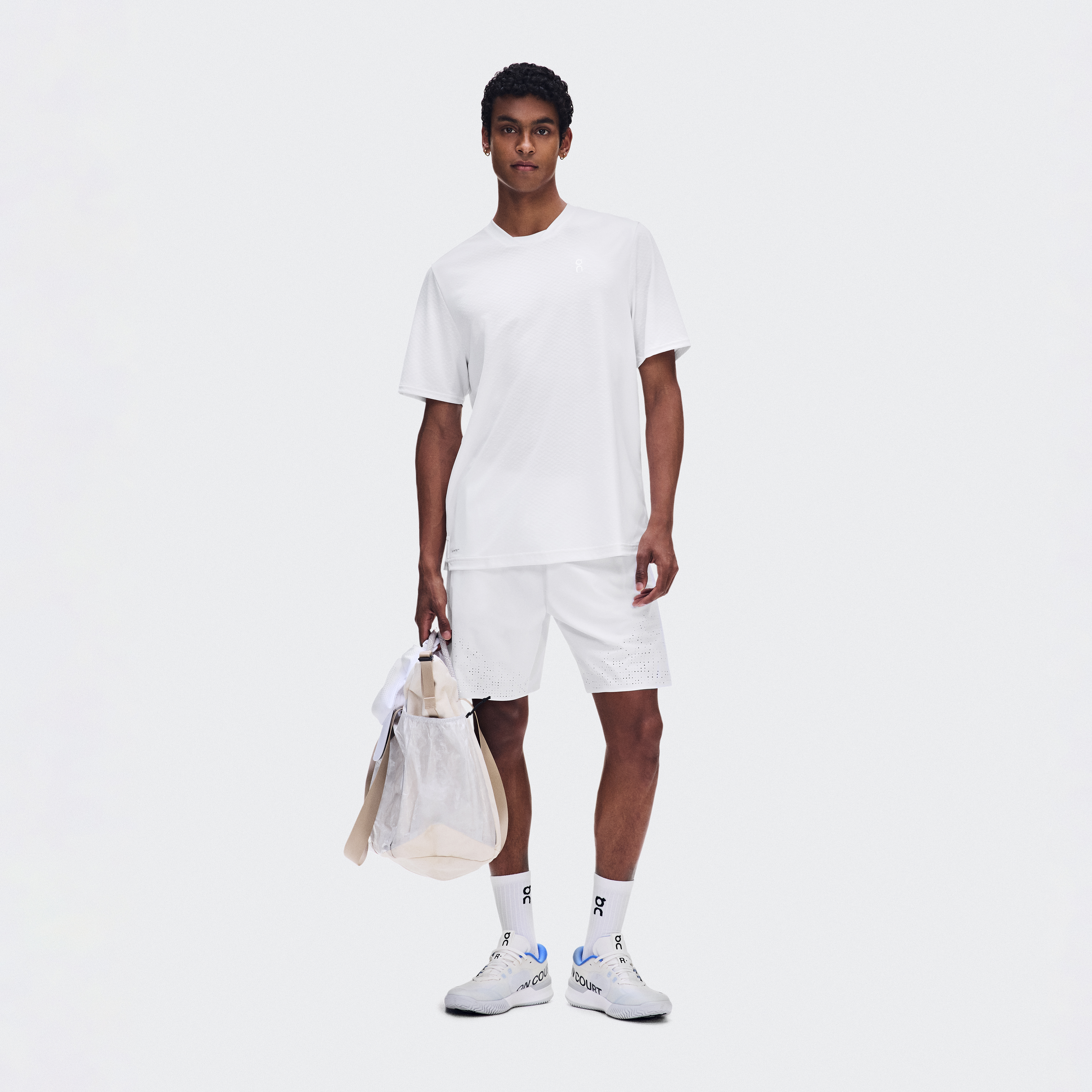 7" Court Shorts LDN in White
