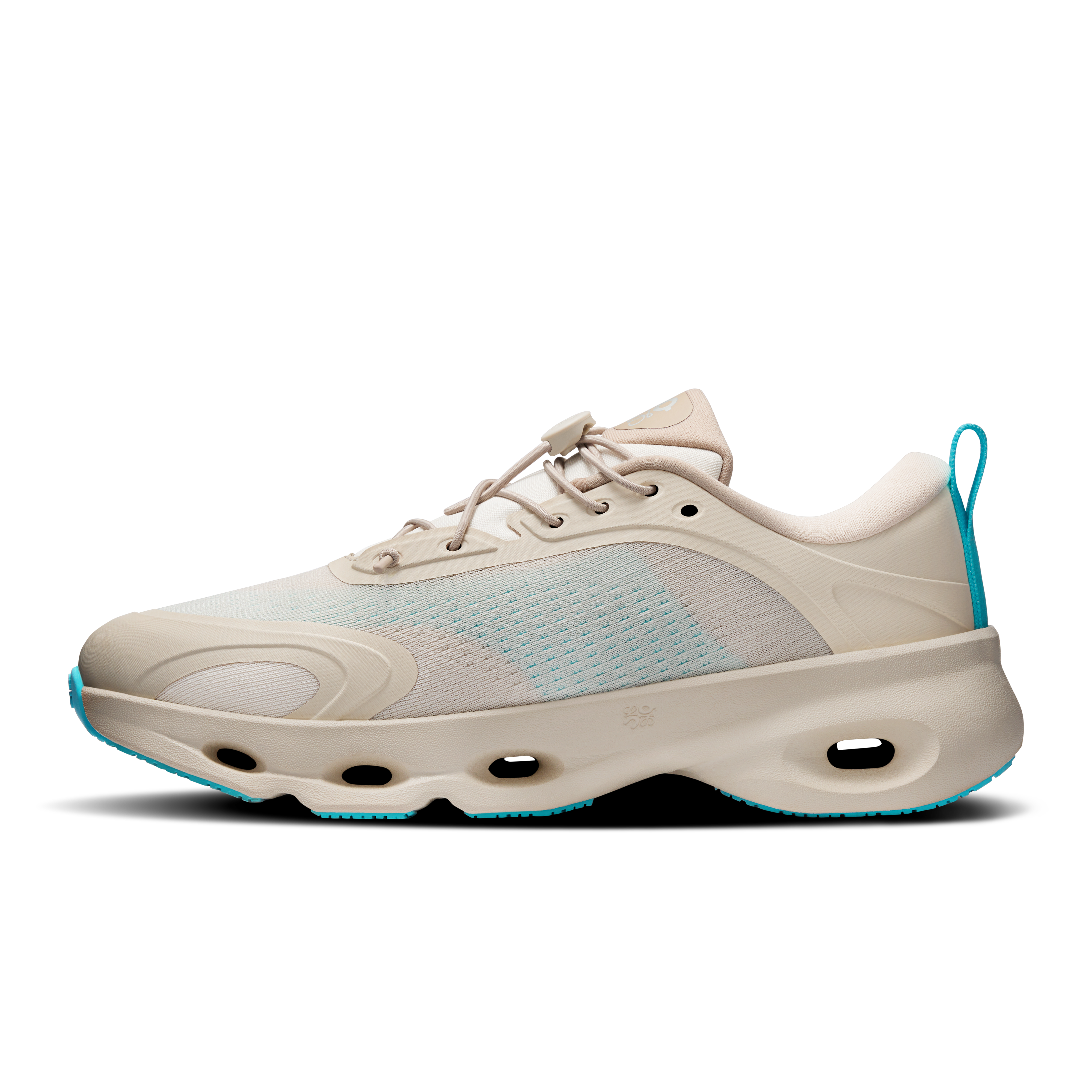 On Cloudsolo LOEWE Sand & Turquoise Women Shoes