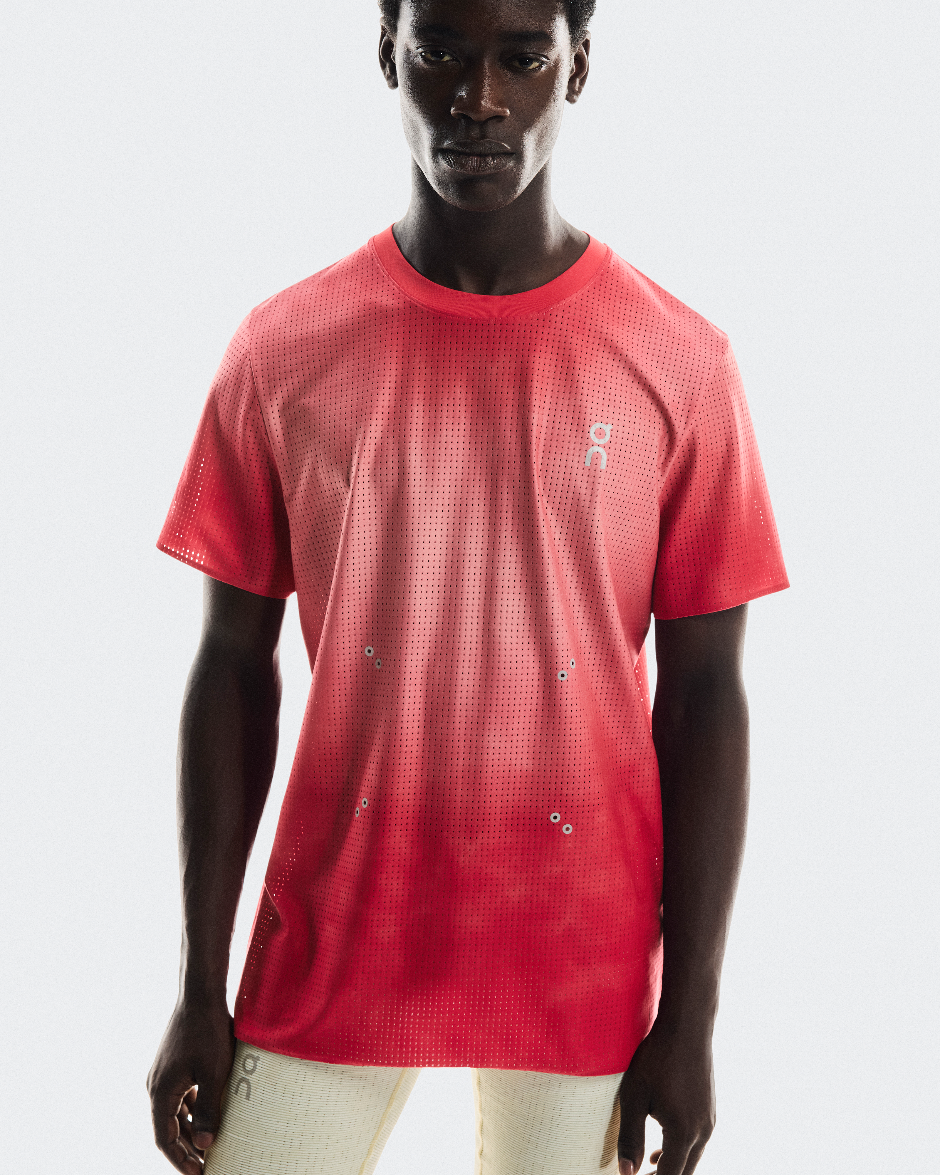 Pace Mesh-Tالرجال / Red / L