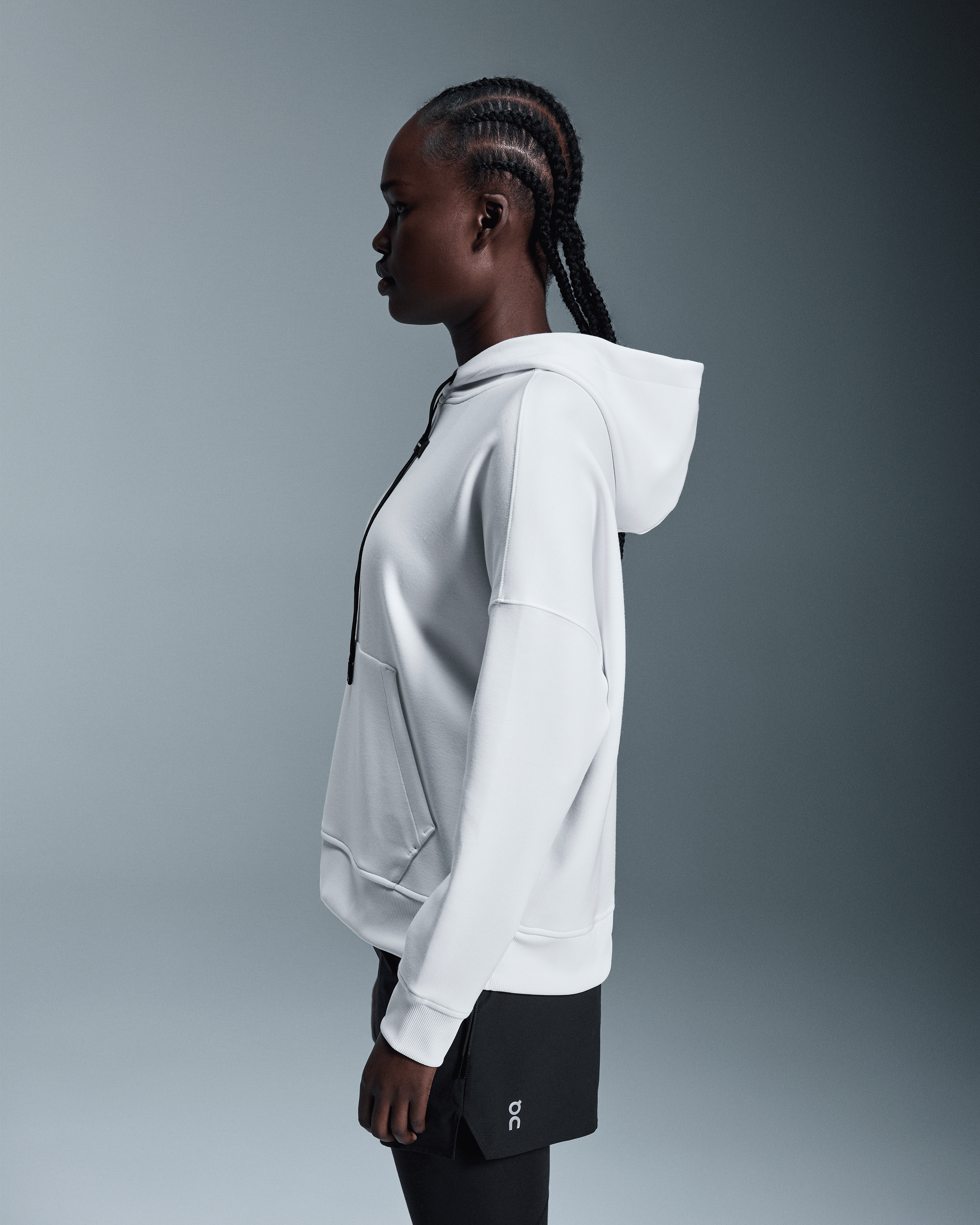 HoodieWomen / White / S