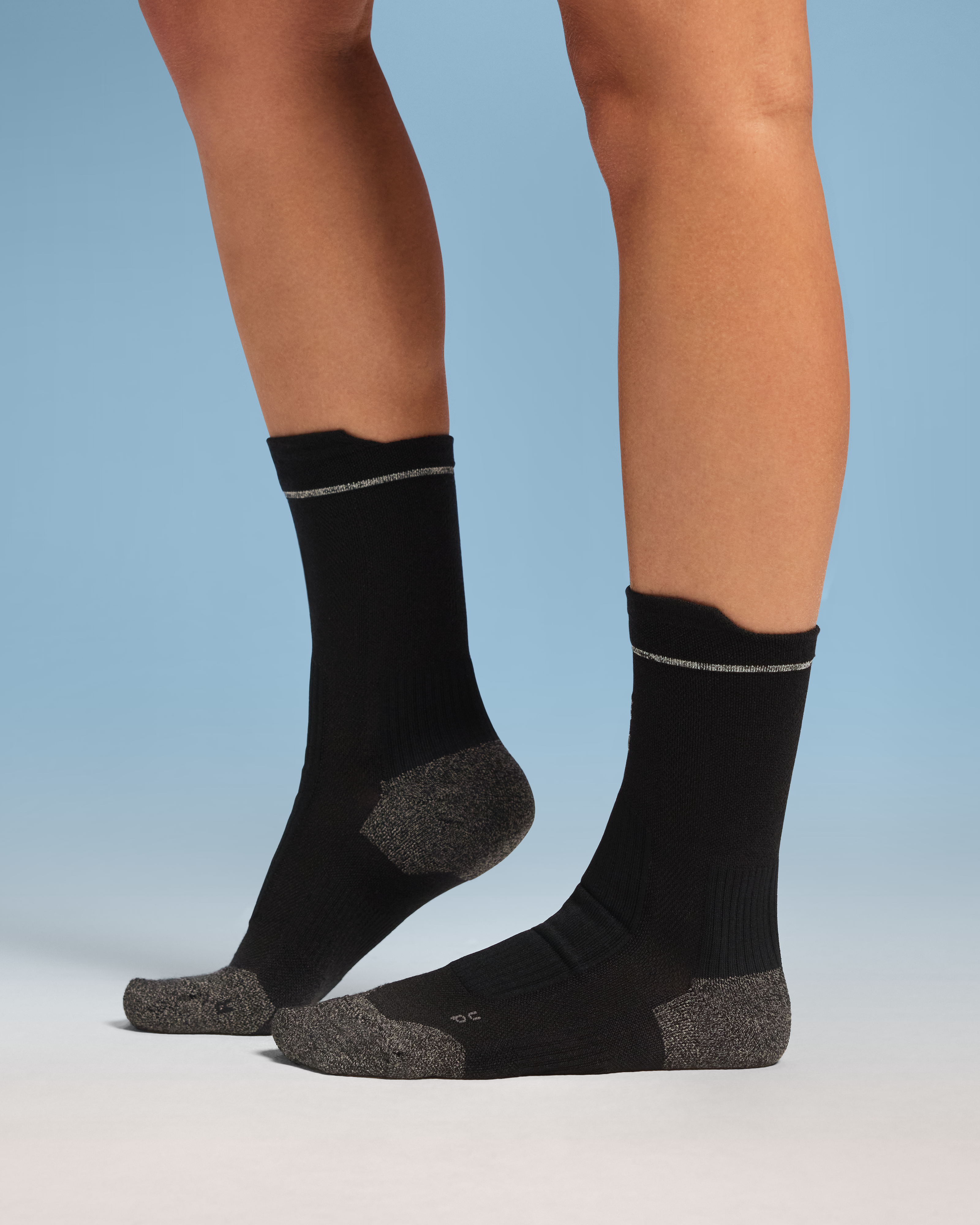 Merino Ultra SockUnisex / Black / 38-40