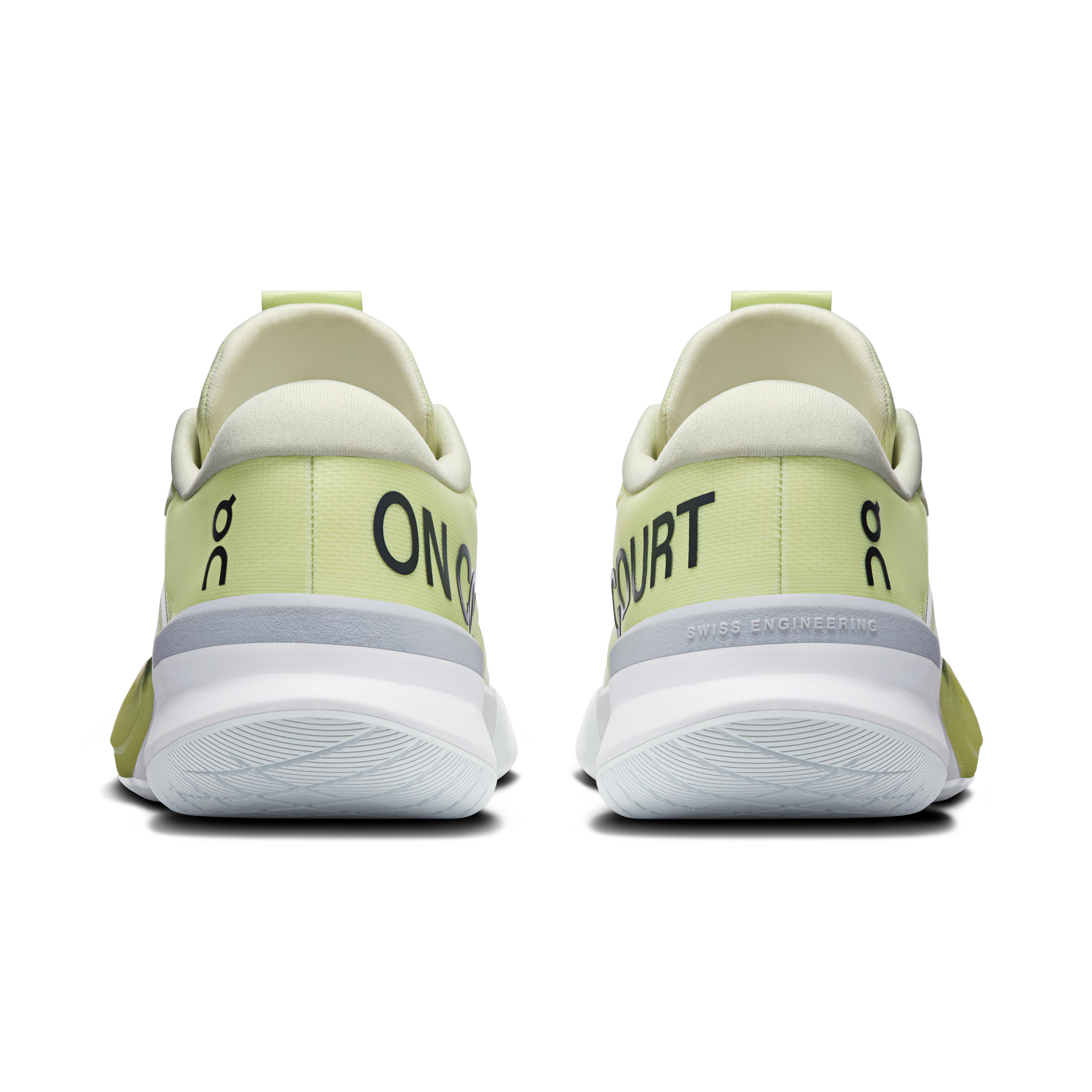 On THE ROGER Pro 3 Linen & Lime Women Tennis Shoes