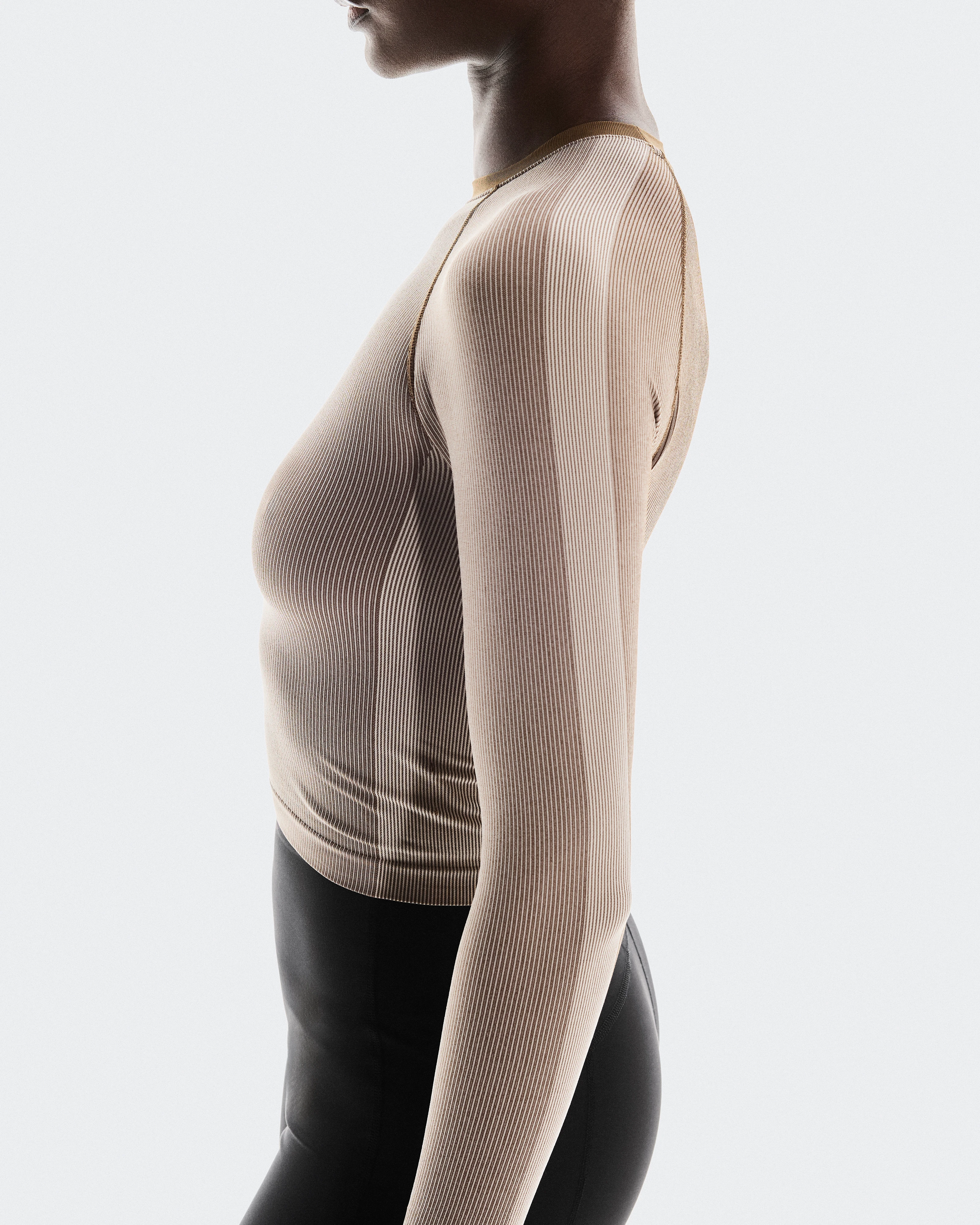 On Long Sleeve Top LOEWE Ivory Women Tops and t-shirts