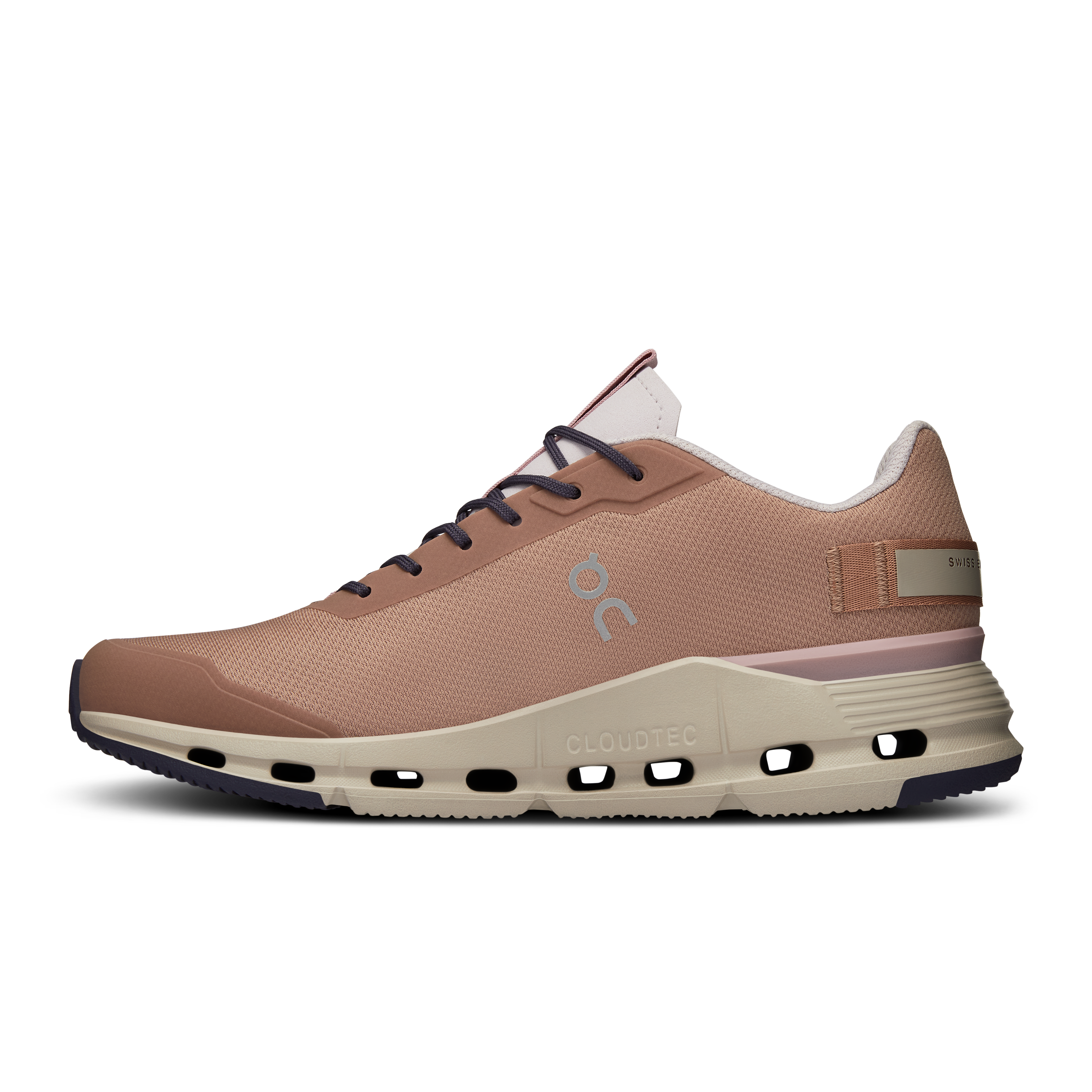 On Cloudnova Form Rosebrown & Orchid Women Active life Shoes