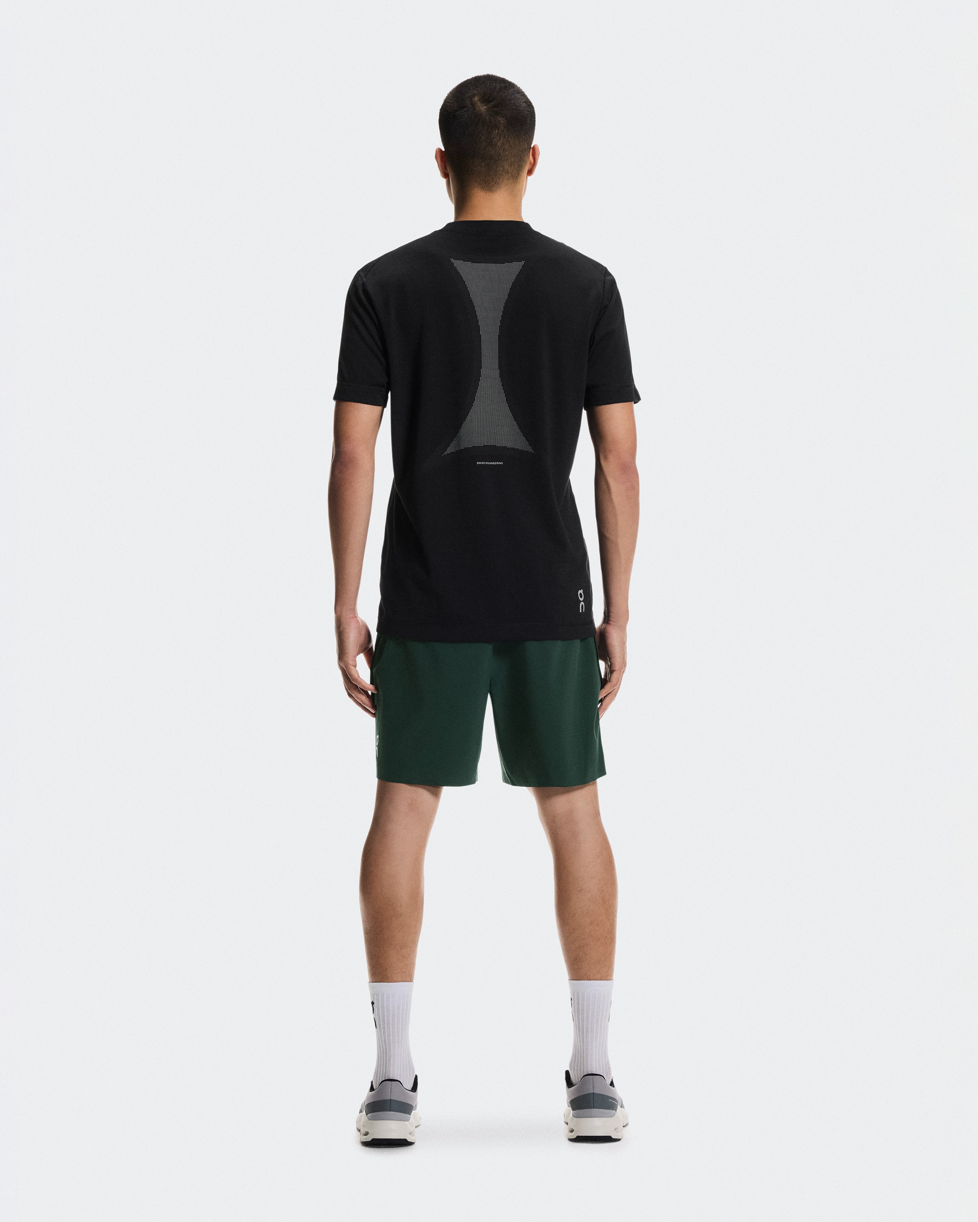 On Train-T Graphic Black Men Tops and t-shirts