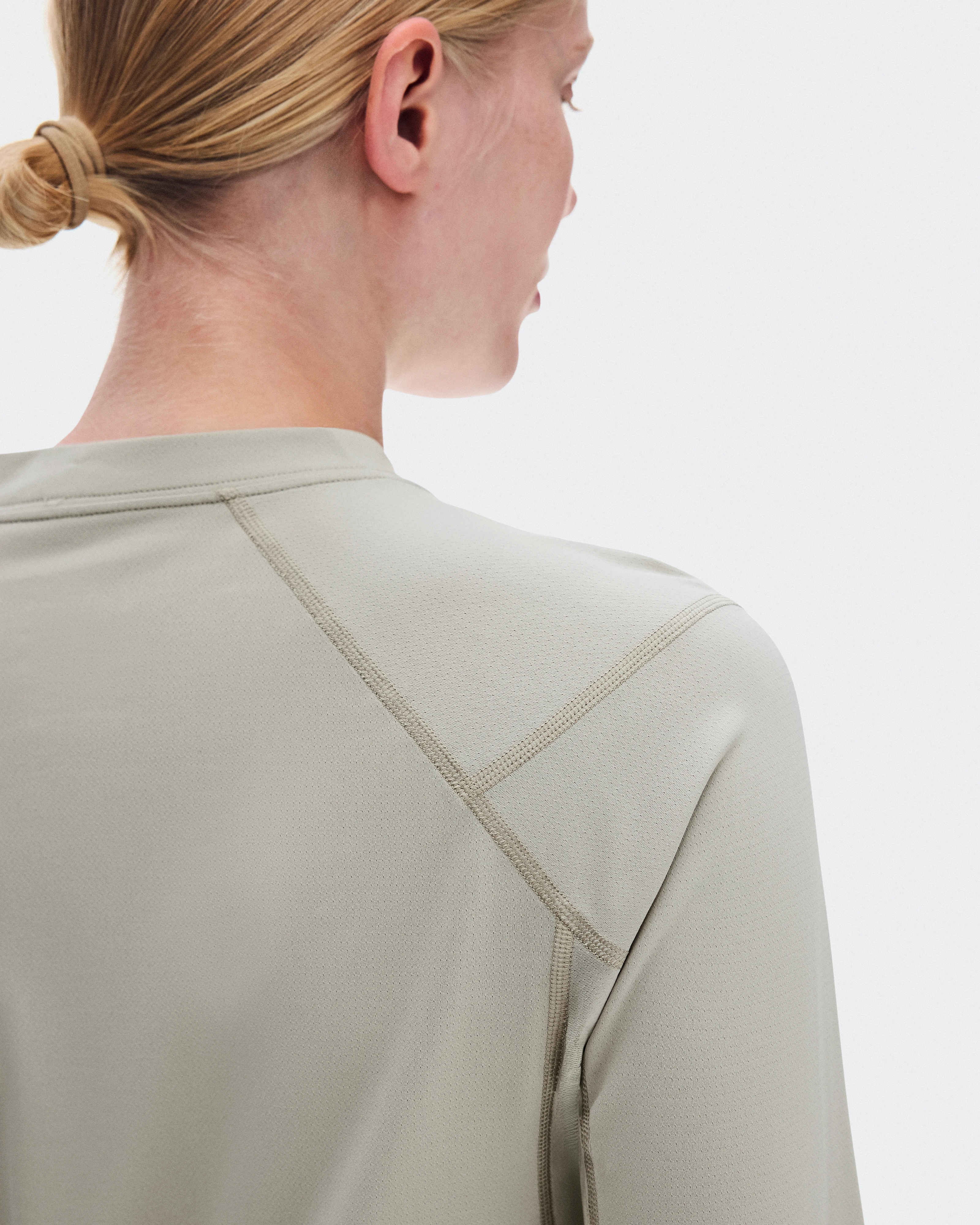 On Trail Long-T Solar Brume Feminino Corrida de trilha