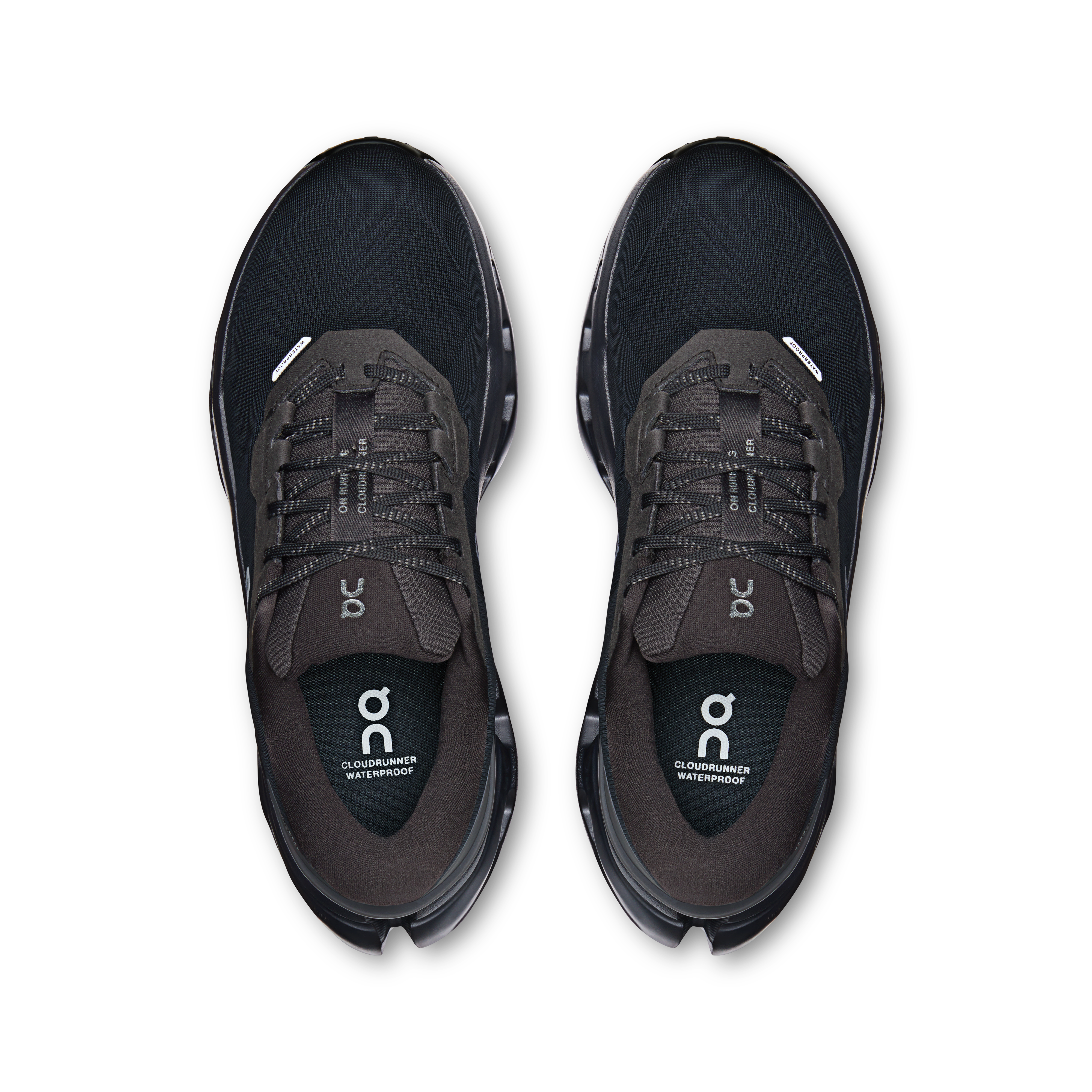 On Cloudrunner 3 Waterproof Black & Black Women Road running Shoes