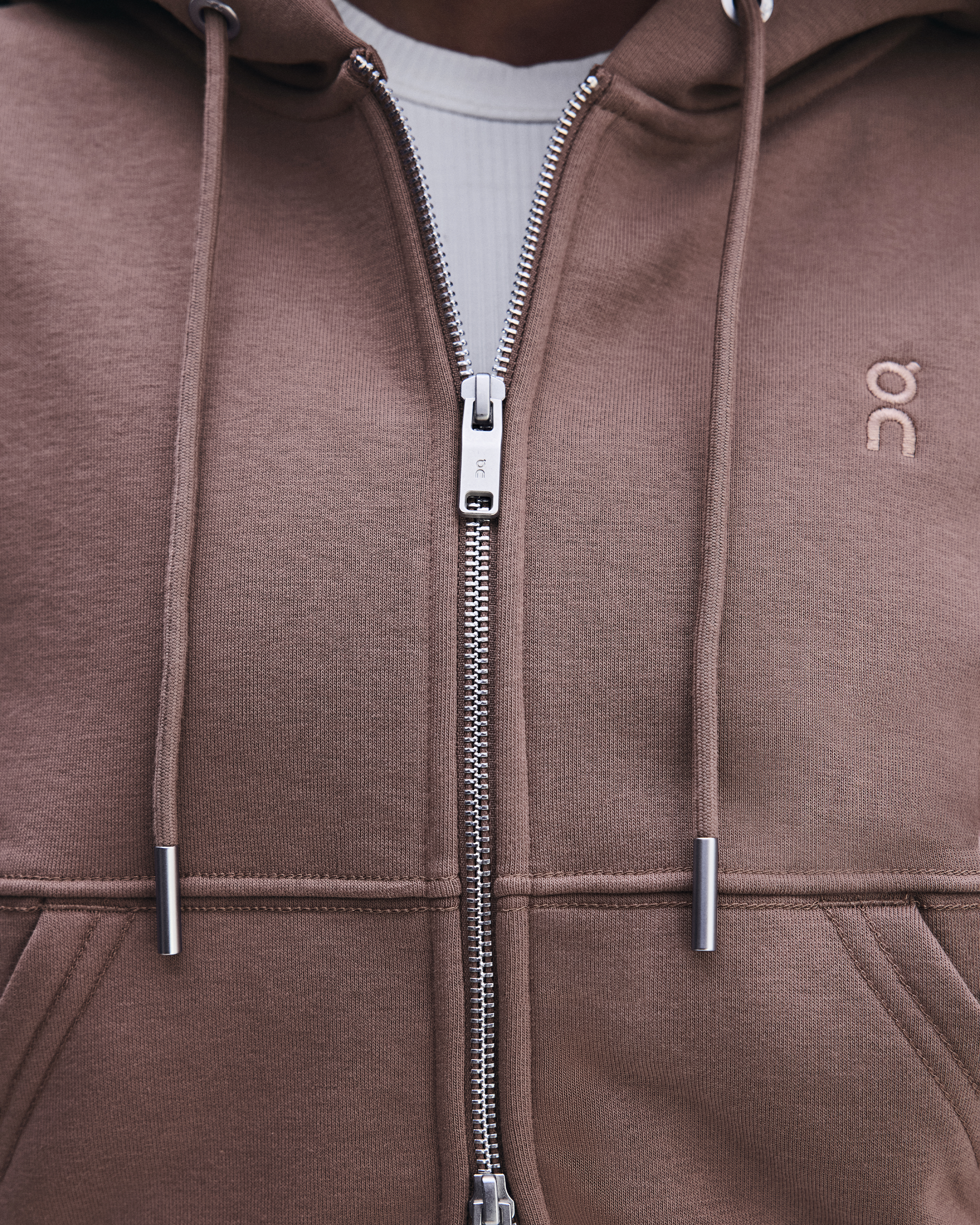 Women's Club Collective Full Zip Pixel | Brown | On Japan