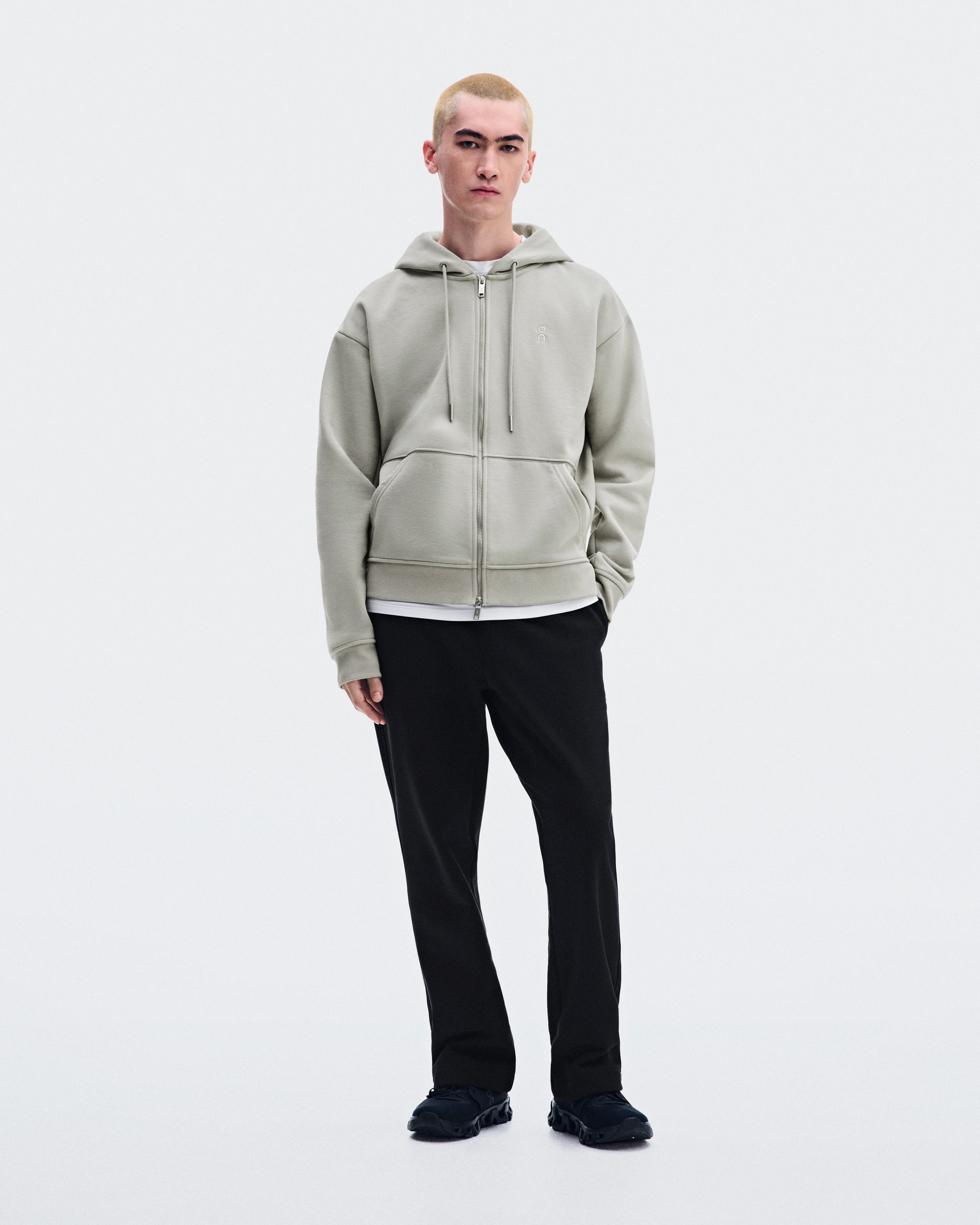On Club Collective Full Zip Pixel Brume メンズ フーディ＆スウェットシャツ