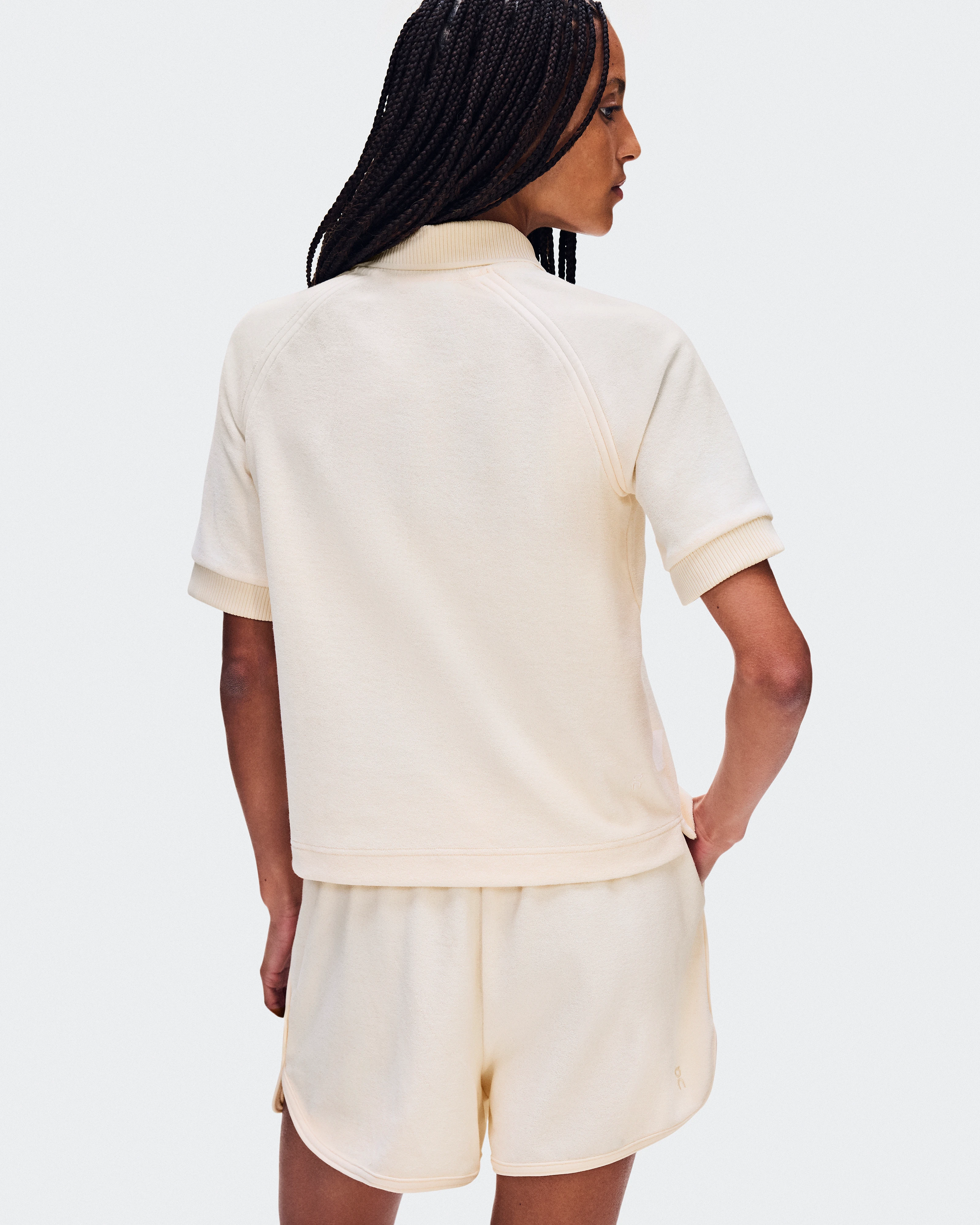 On Courtside Shorts Terry Chantilly Women Active life