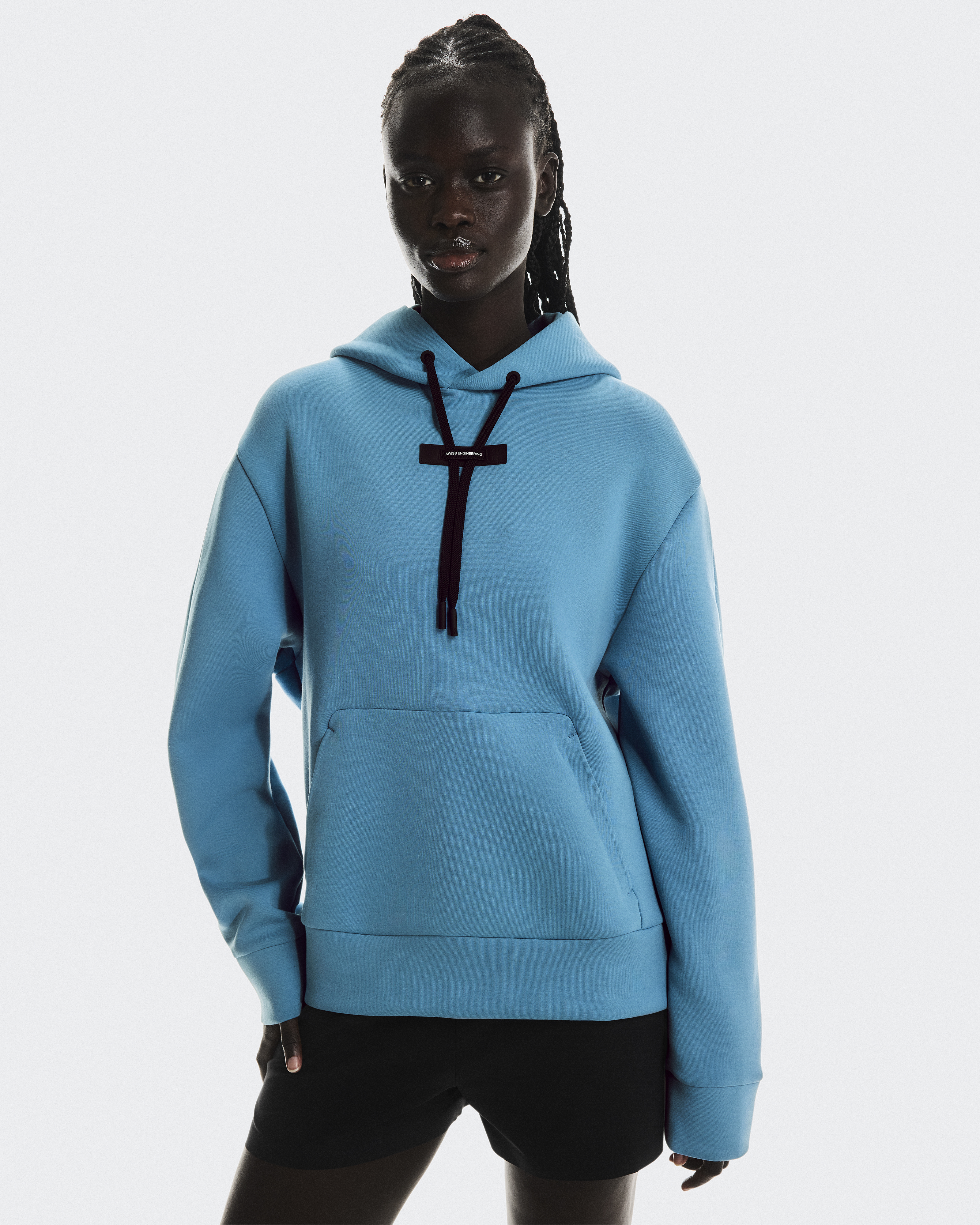 8YARDS Women's Tagline Hoodie 2G ダークネイビー Women's Dark Start Recycled Hoodie 2025 | Jones Snowboards