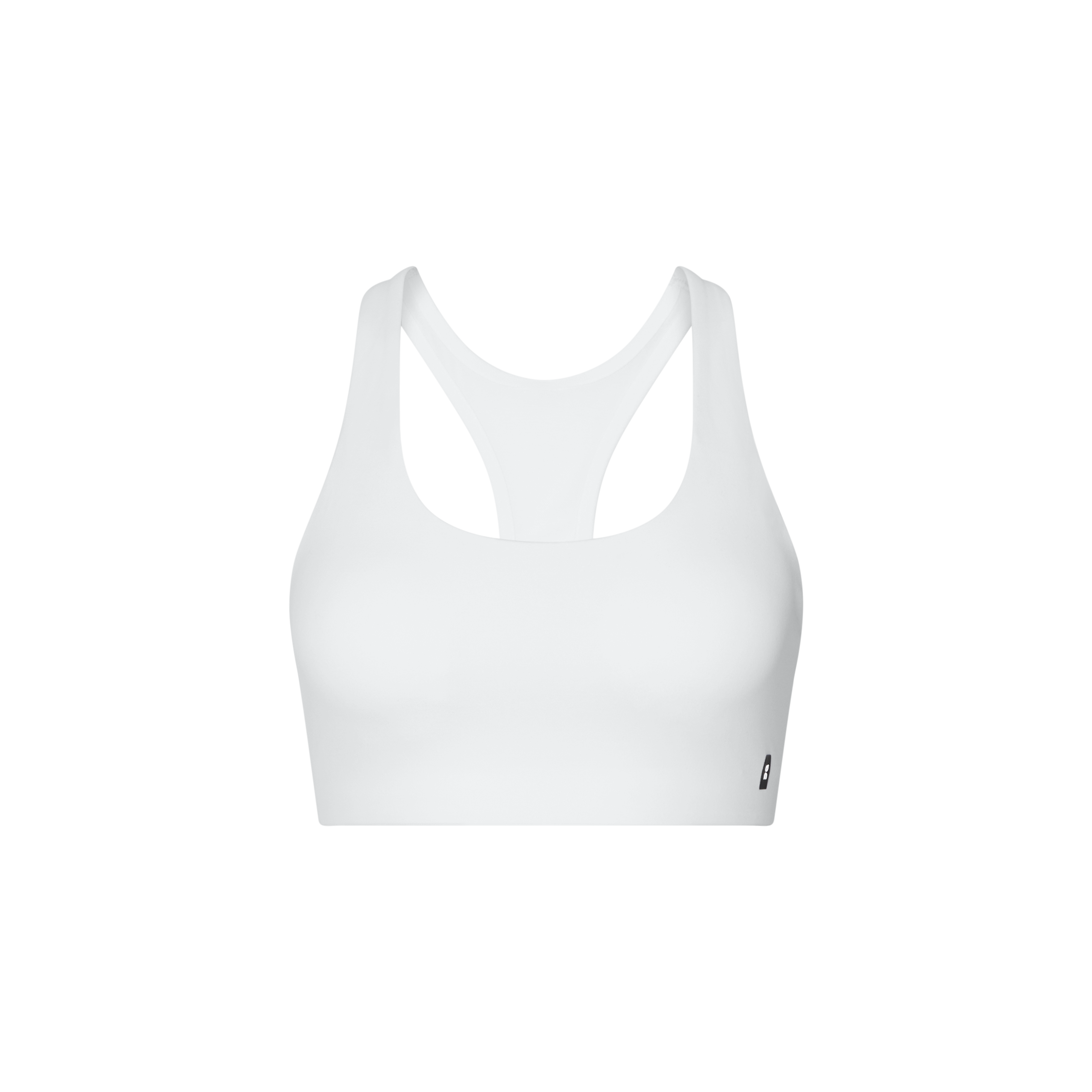 Studio Racerback Bra in White