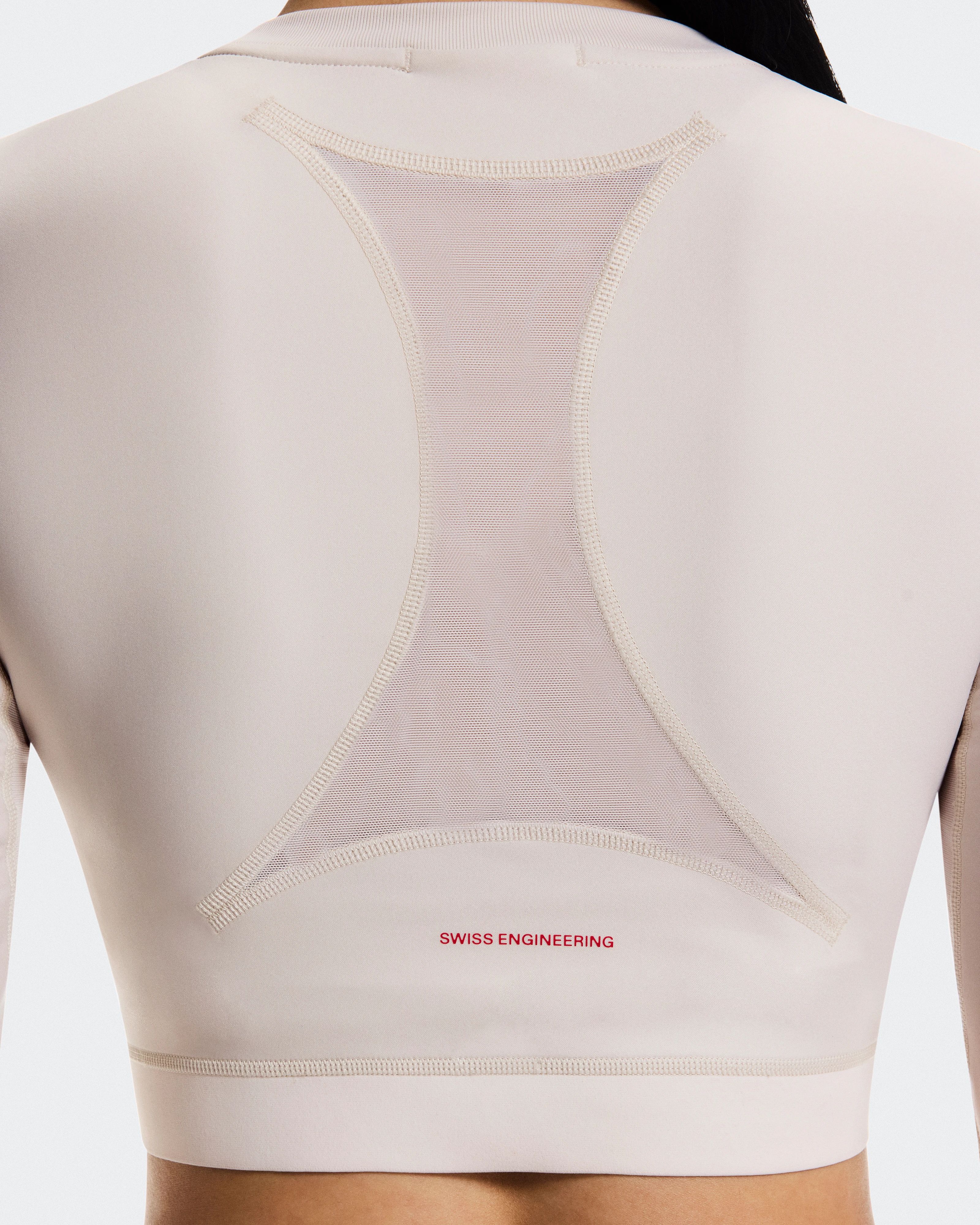 On Train Long Sleeve Crop Year of the Horse Pearl Women Tops and t-shirts