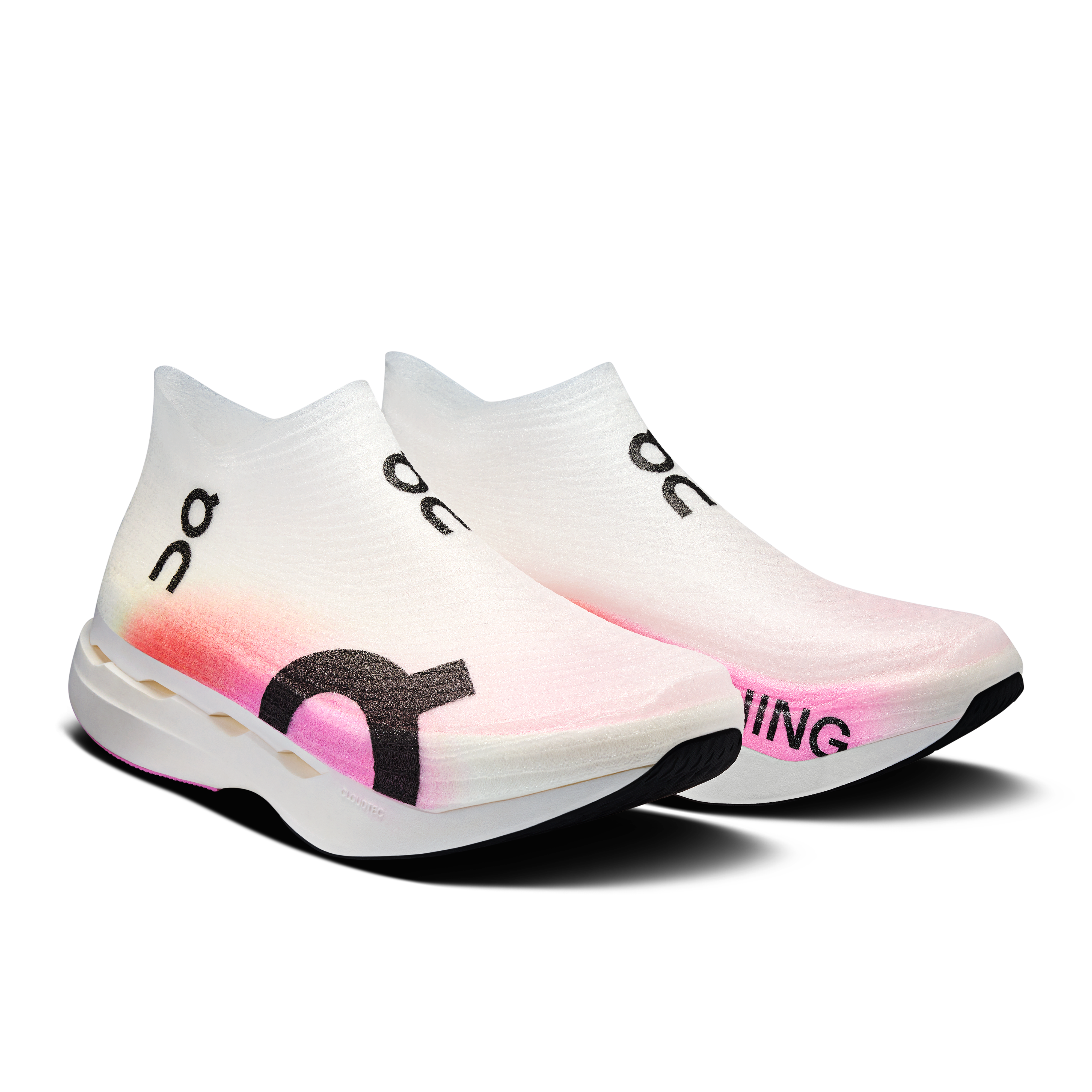 Cloudboom Strike LSUnisex / White | Raspberry / 44.5