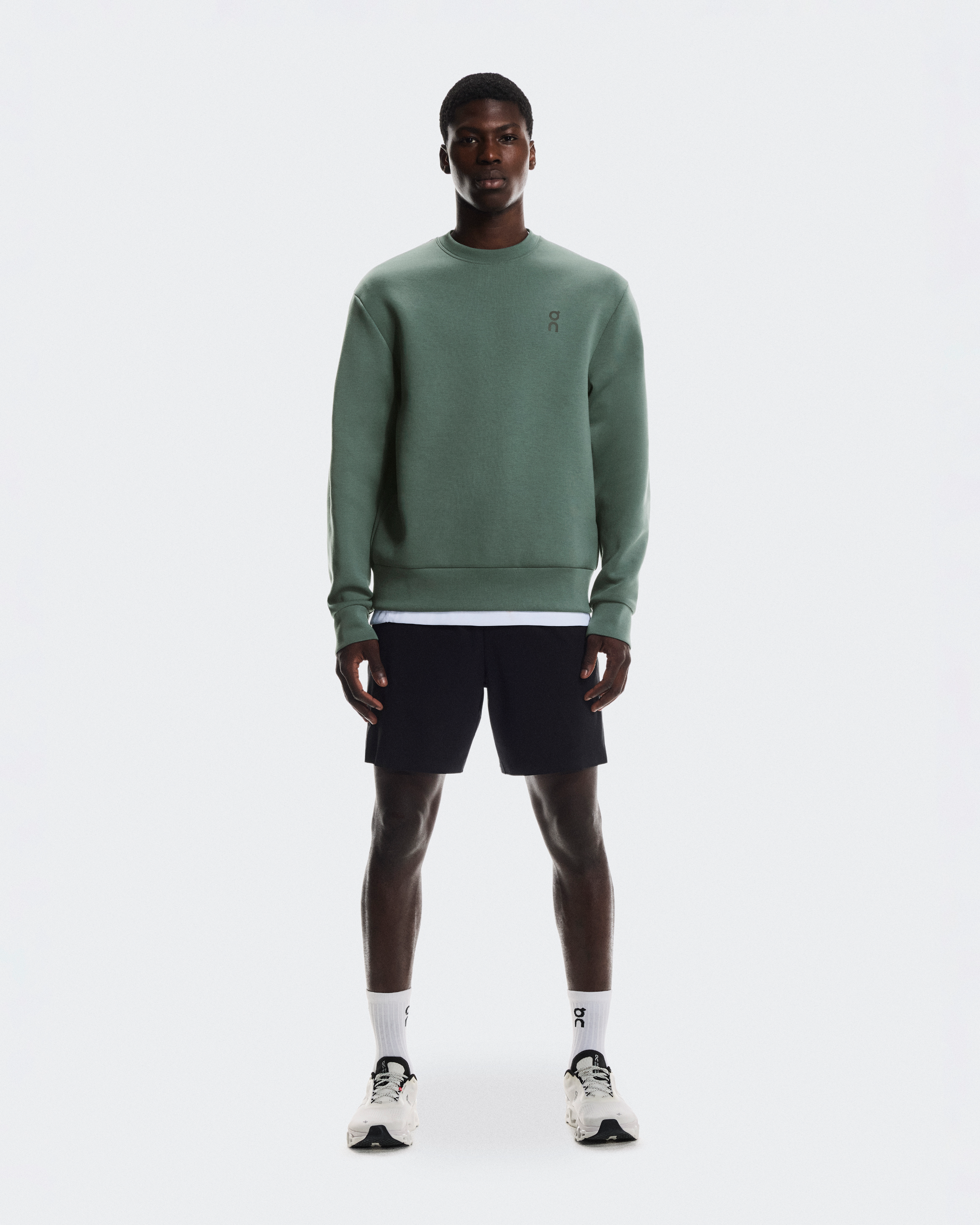 Focus Tech CrewMen / Olive / L