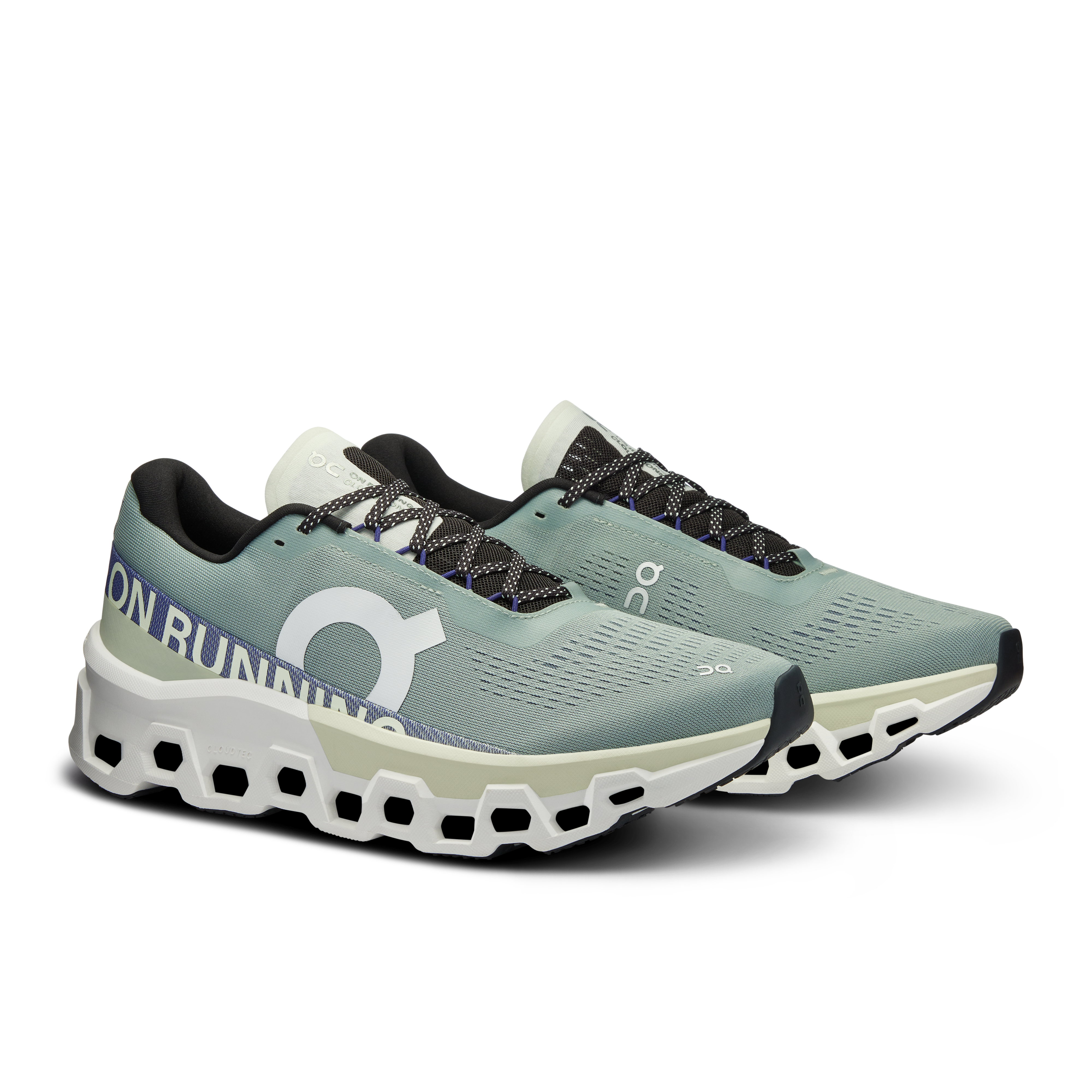 On Cloudmonster 2 Mineral & Aloe Homme Running sur route Chaussures