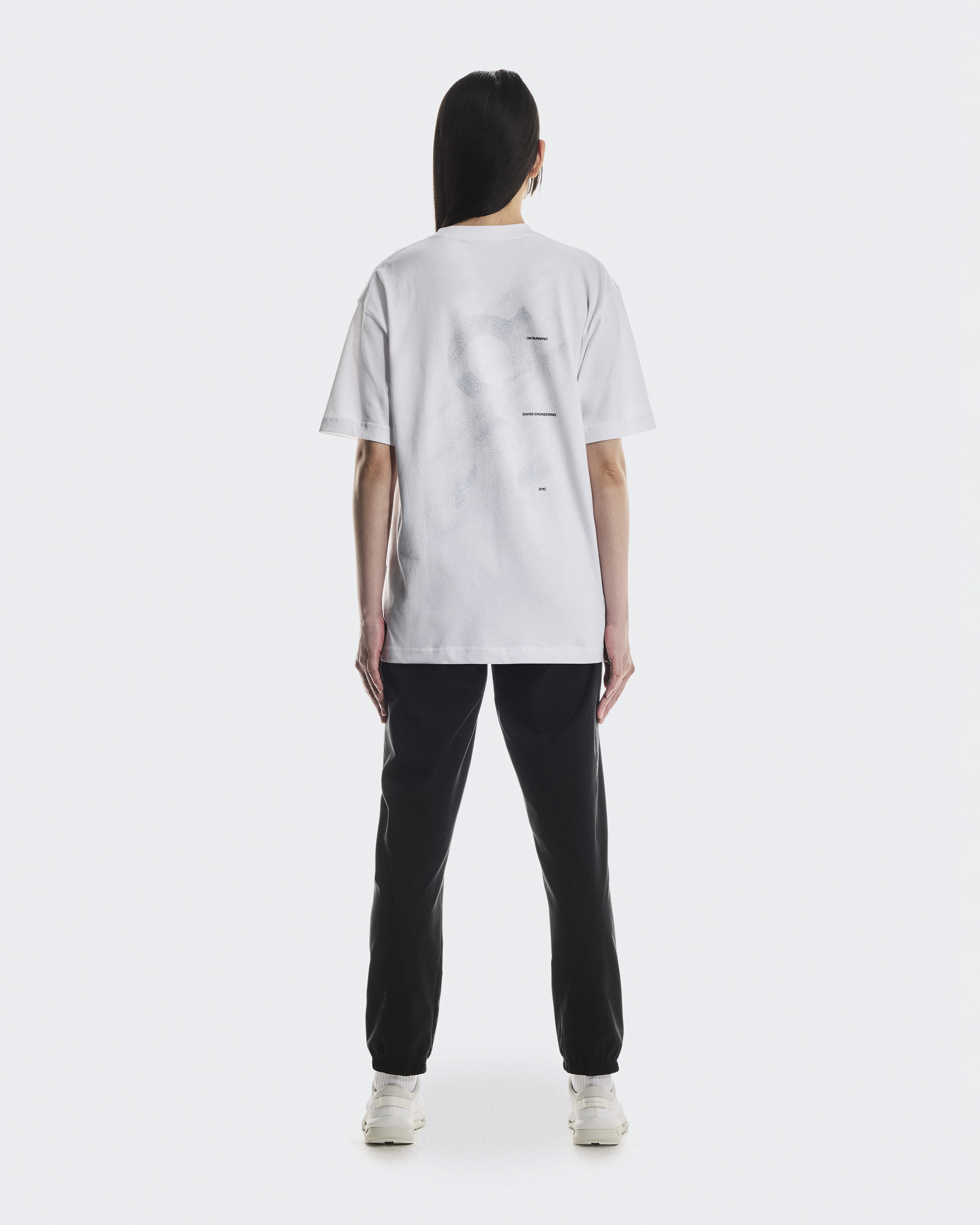 Tシャツ・カットソー ^ ^ Here White Lip Open Back Crop Top J224341 YAF GRAPHIC PRINT T-SHIRT - Oyster-white | ZARA United States