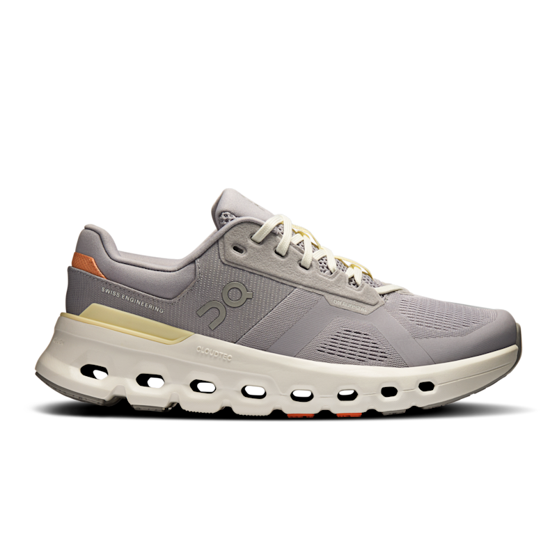 On Women's Cloudrunner 2 Road Running Shoe in Lilac/Ivory, Size: 9