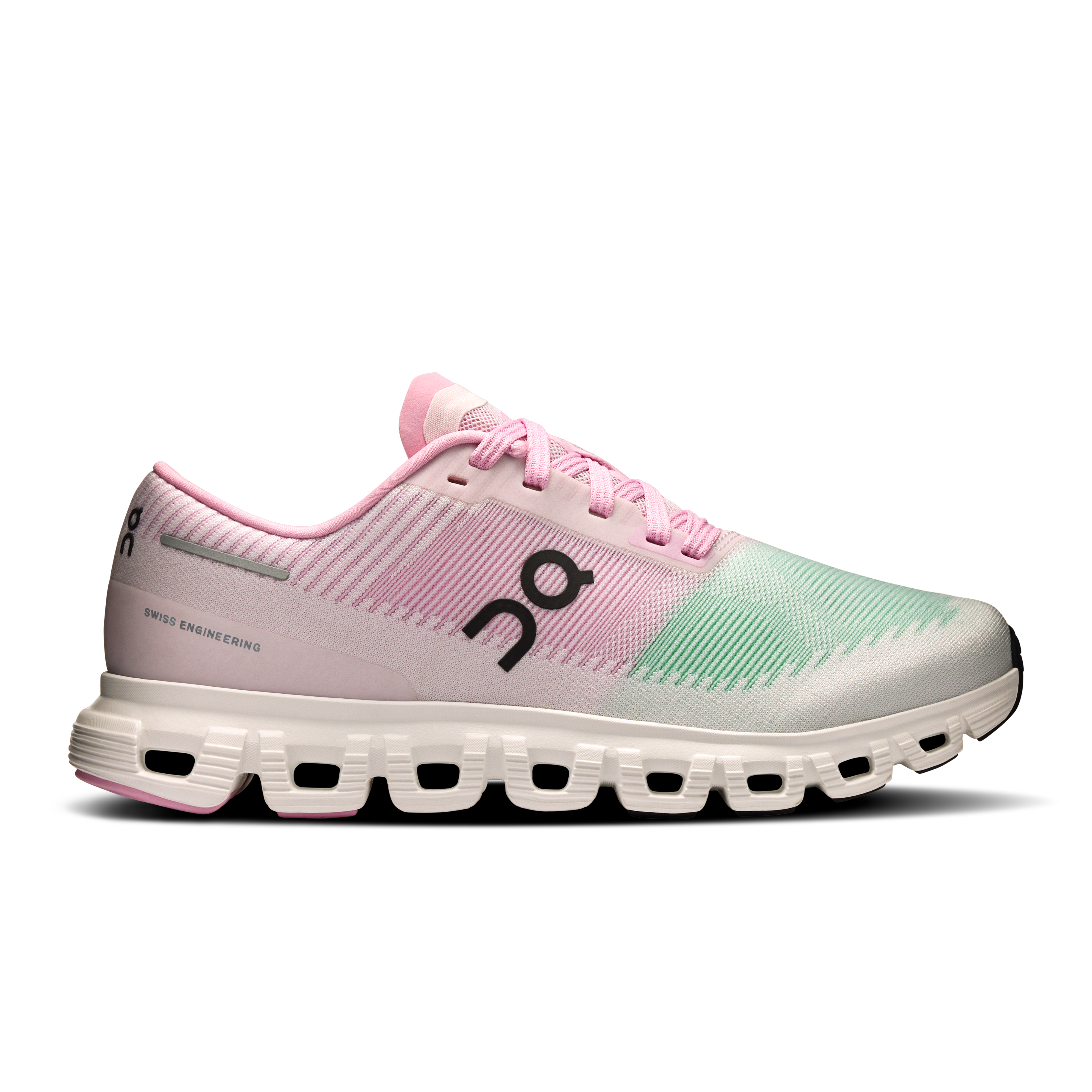 On Cloud 6 Push Blue Pink Women Women – All-day Shoes