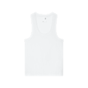 All-Day Ribbed Tank Top in White