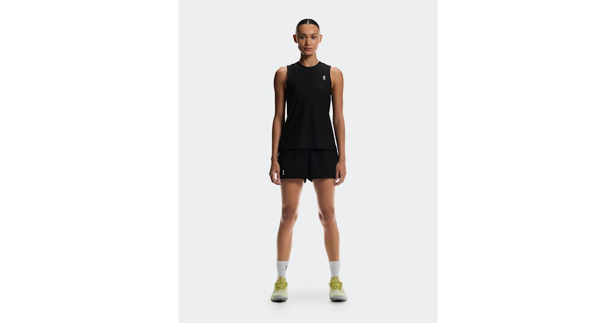 Shorts de tenis 2 en 1 Court negros para mujer · On