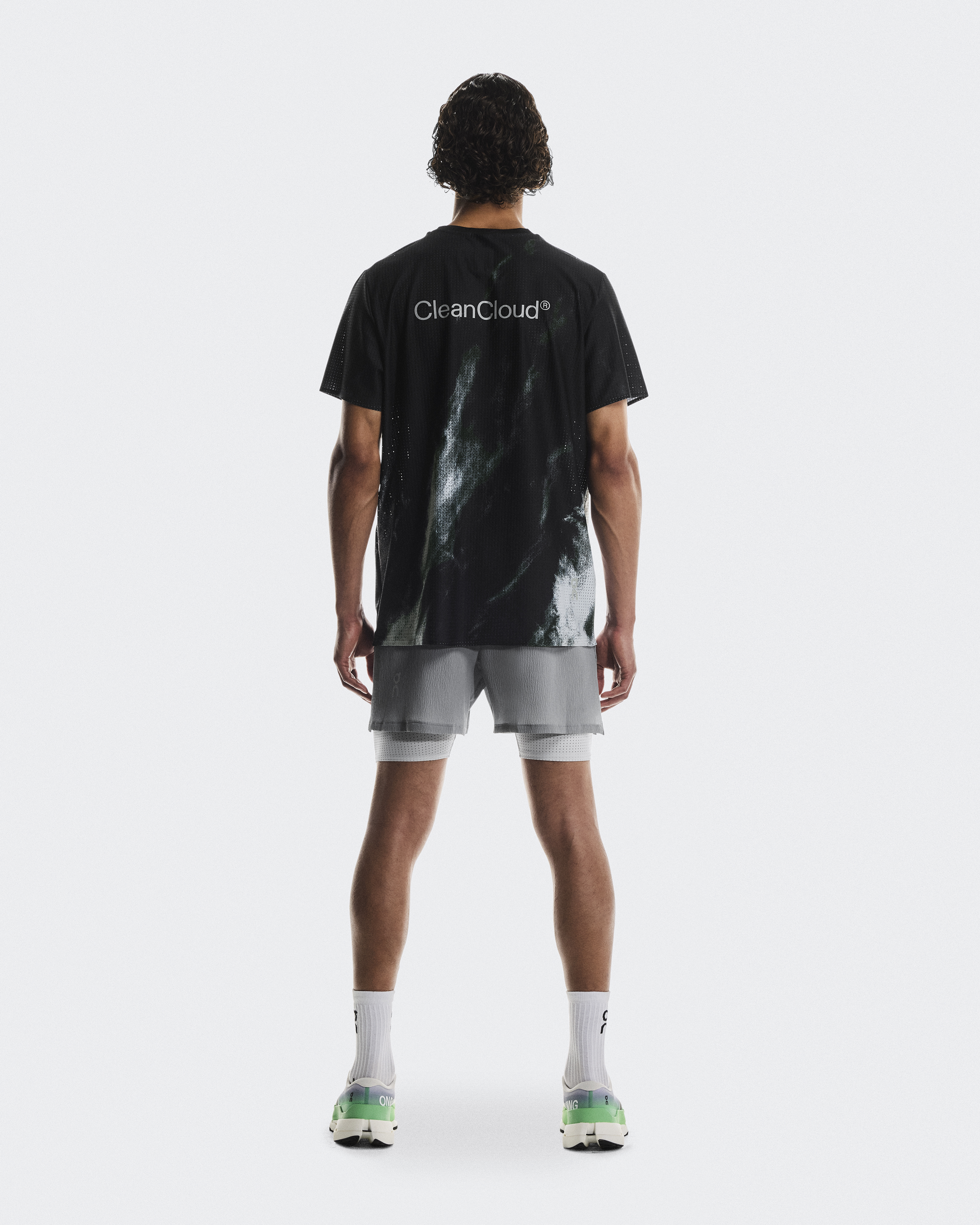 Men's Pace Mesh-T | Black & Grey | On Japan