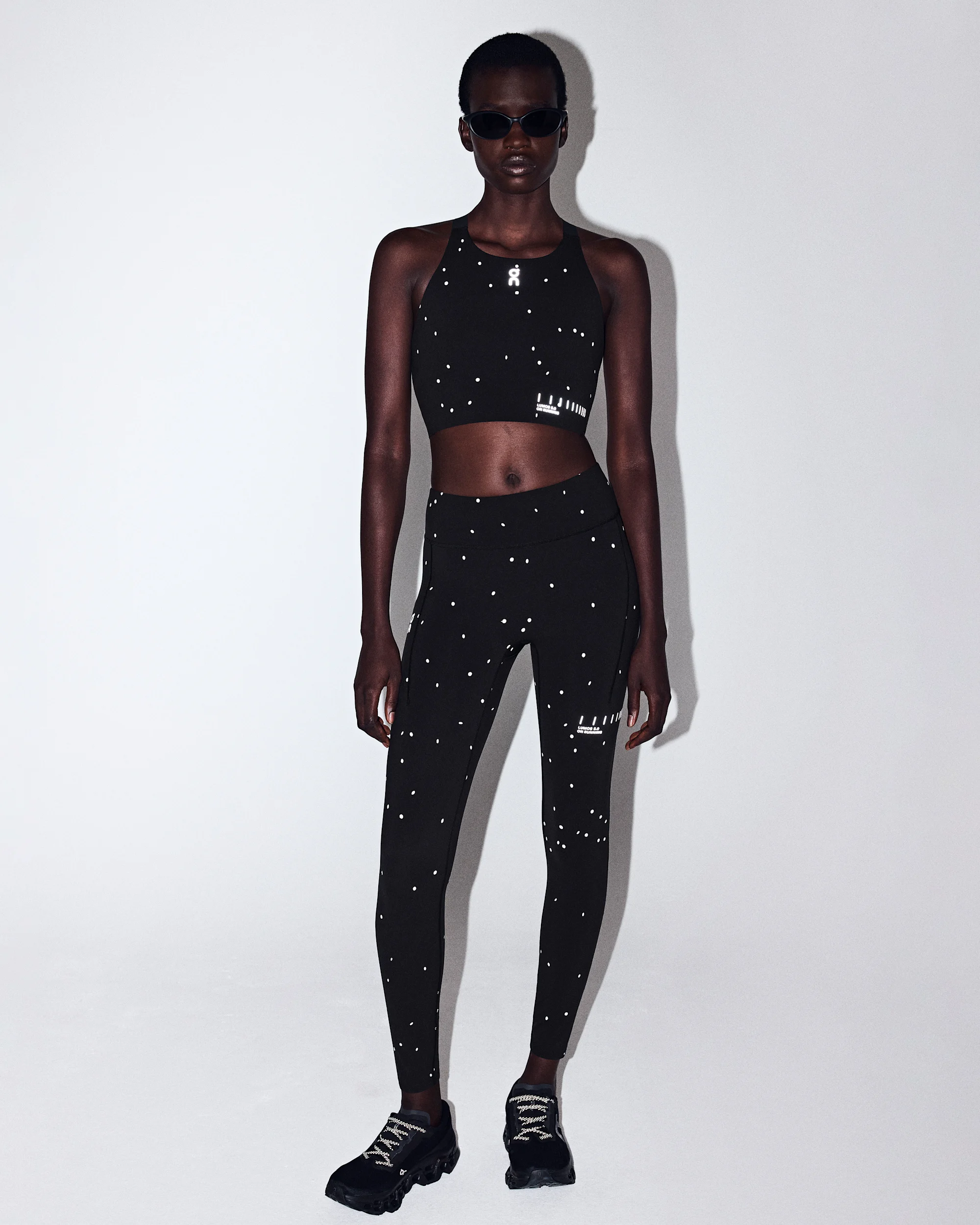 Women's Performance Tights Lumos Black | Eclipse - thumbnail 2
