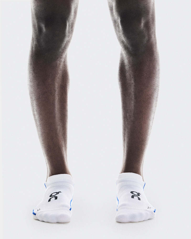 On Court Sock Low in White/Indigo, Größe: 47-49, Polyamide Polyester