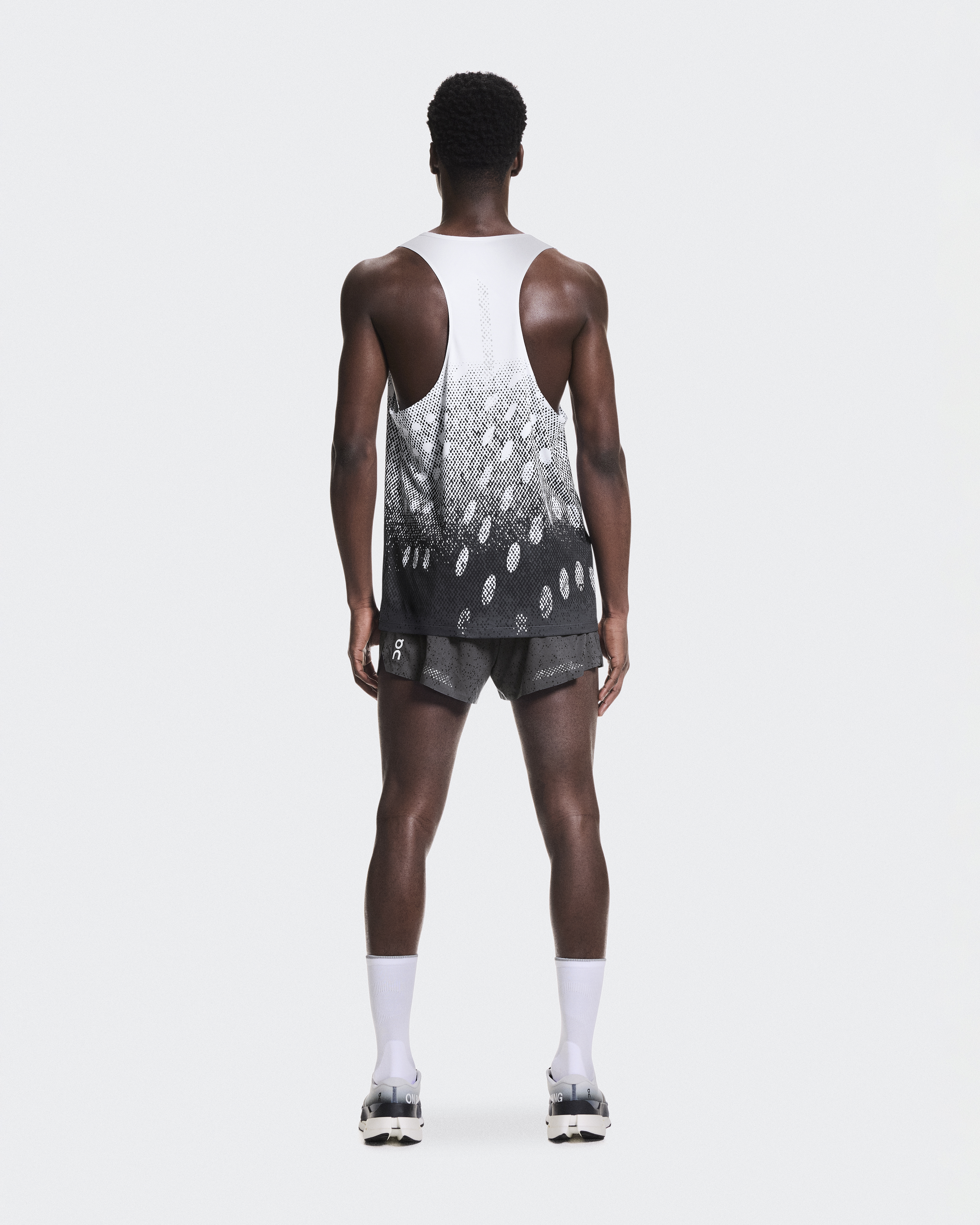 Men's Zero Singlet | White & Grey | On Japan