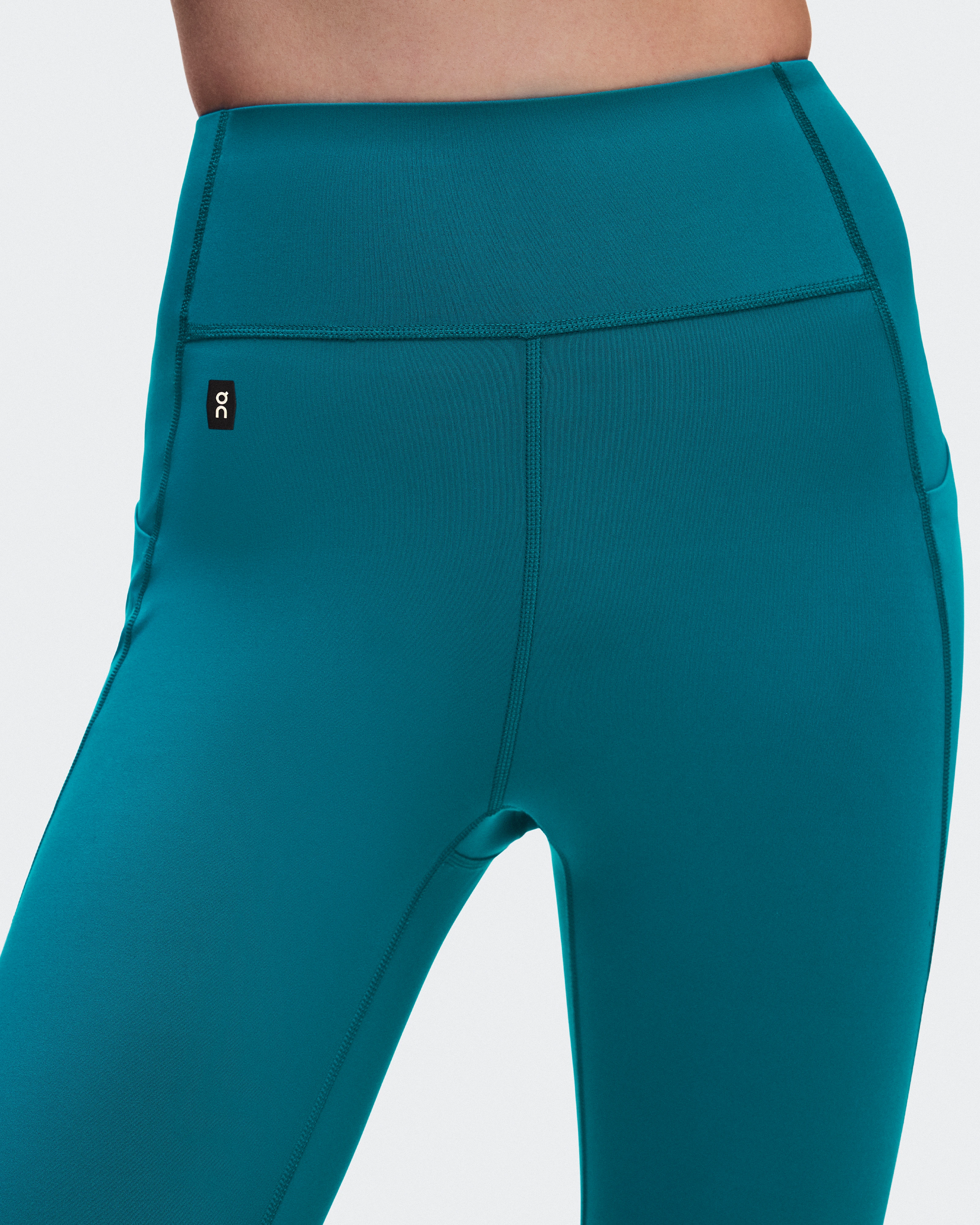 On Train Tights 7/8 Abyss Feminino Calças leggings