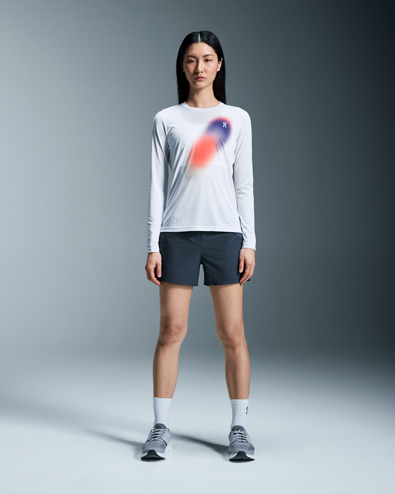 On Women's Core Long-T Long-Sleeve Shirt in White, Size: XL