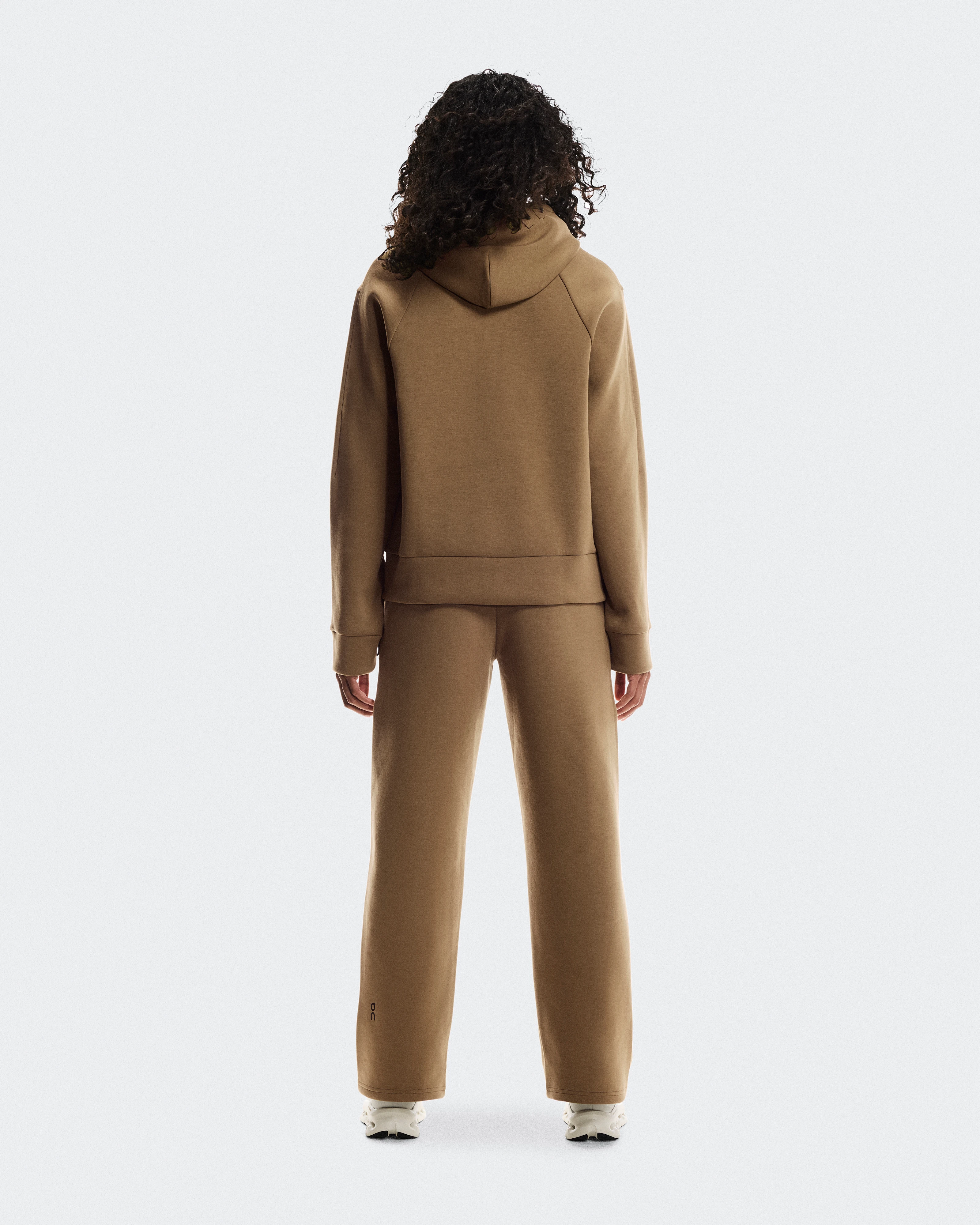 On Focus Tech Hoodie Nutmeg Women Hoodies and sweatshirts