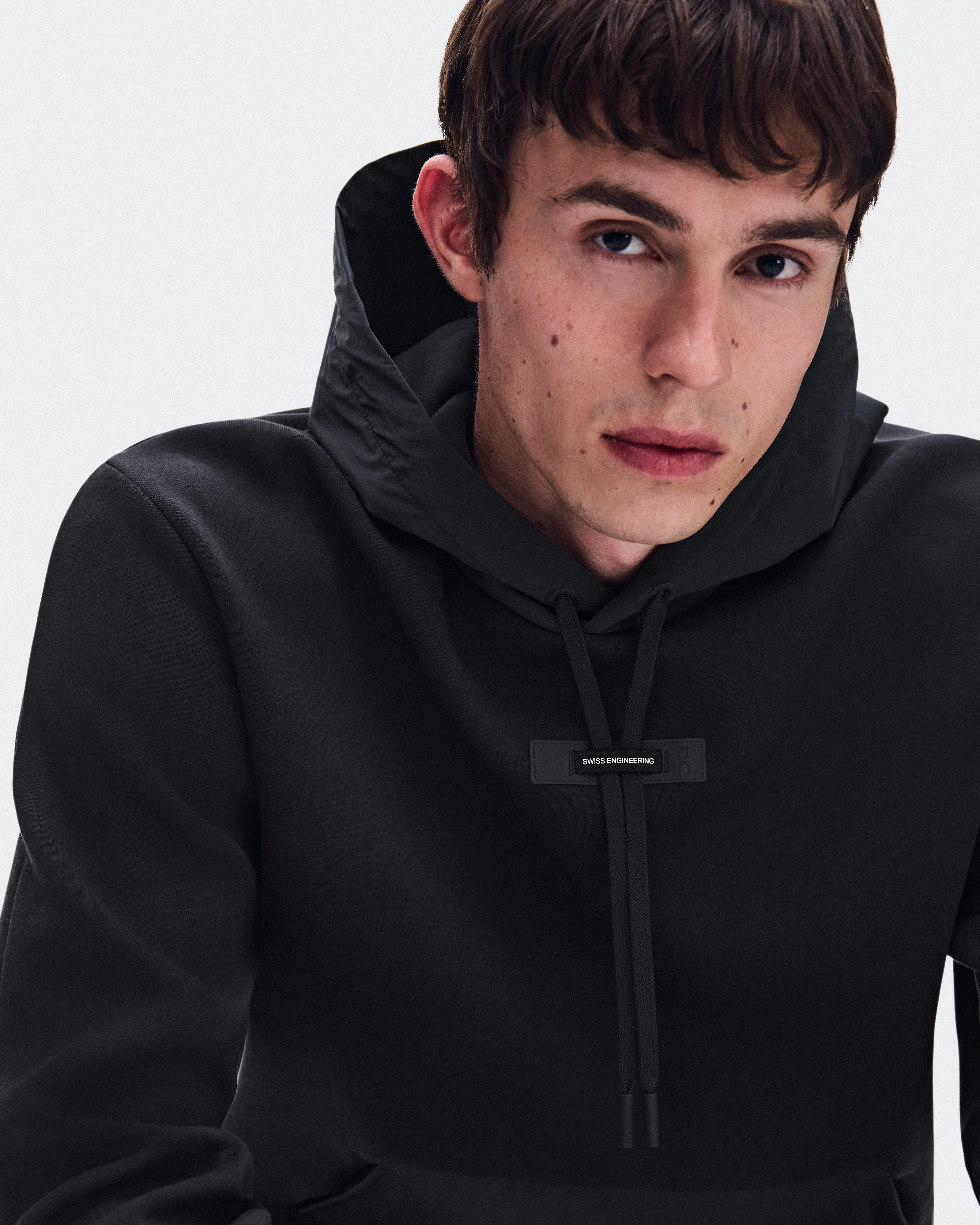 On Focus Tech Hoodie Remix Black Men Hoodies and sweatshirts