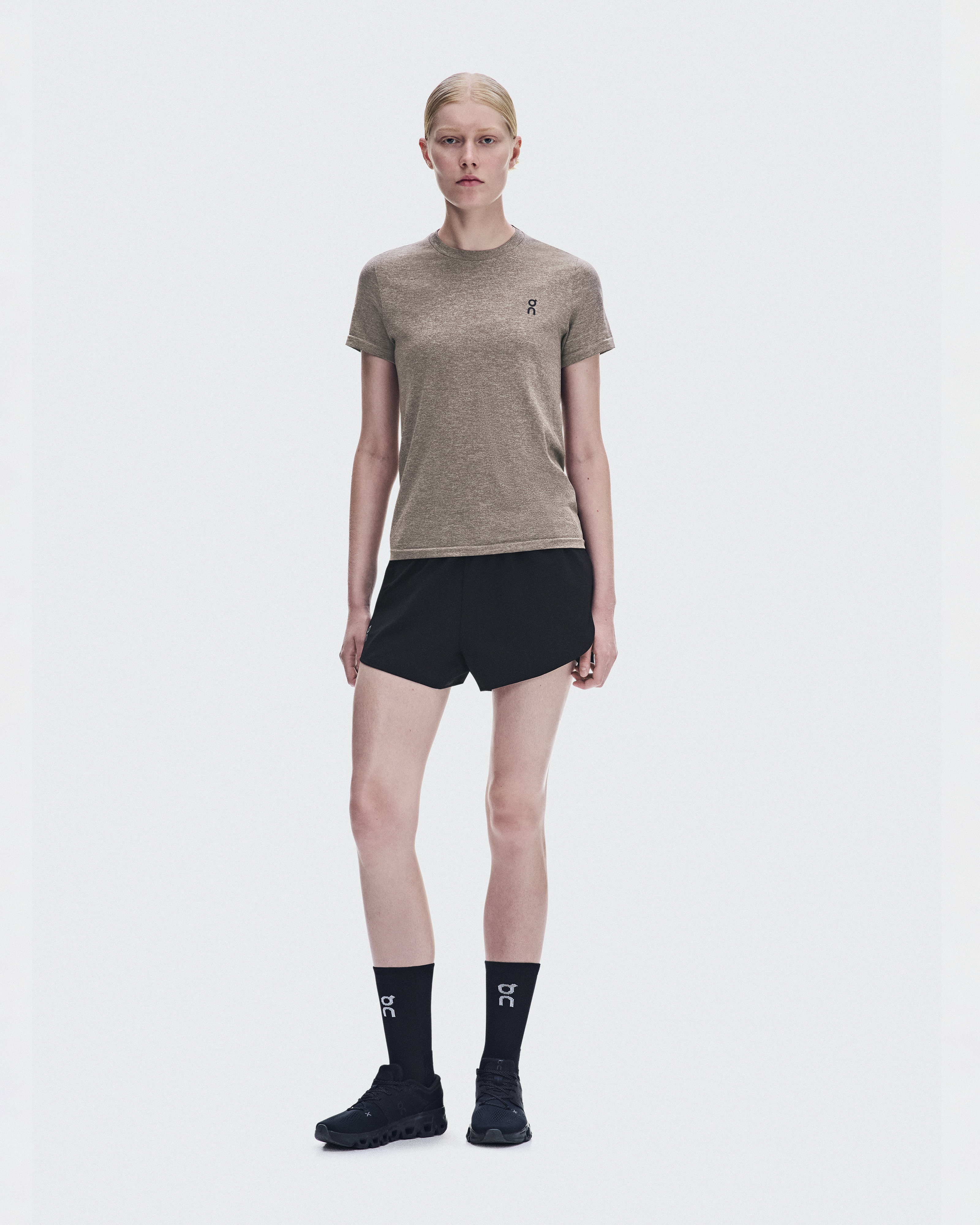 Train Flex-T Short-Sleeve Shirt in Clay Heather