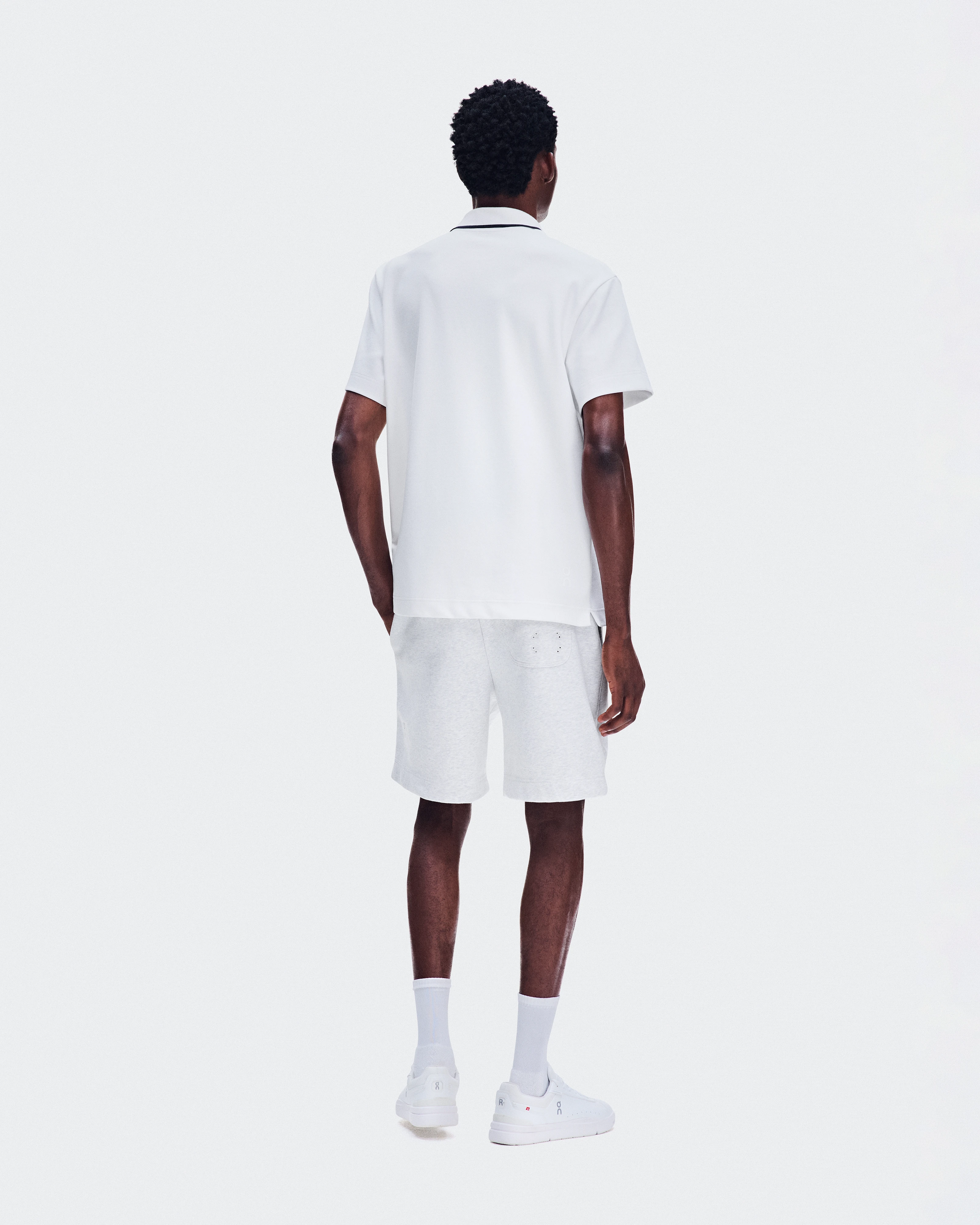 On Courtside Polo All White Men Tops and t-shirts