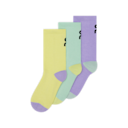 Logo Sock High 3P Kids in Bloom/Creek