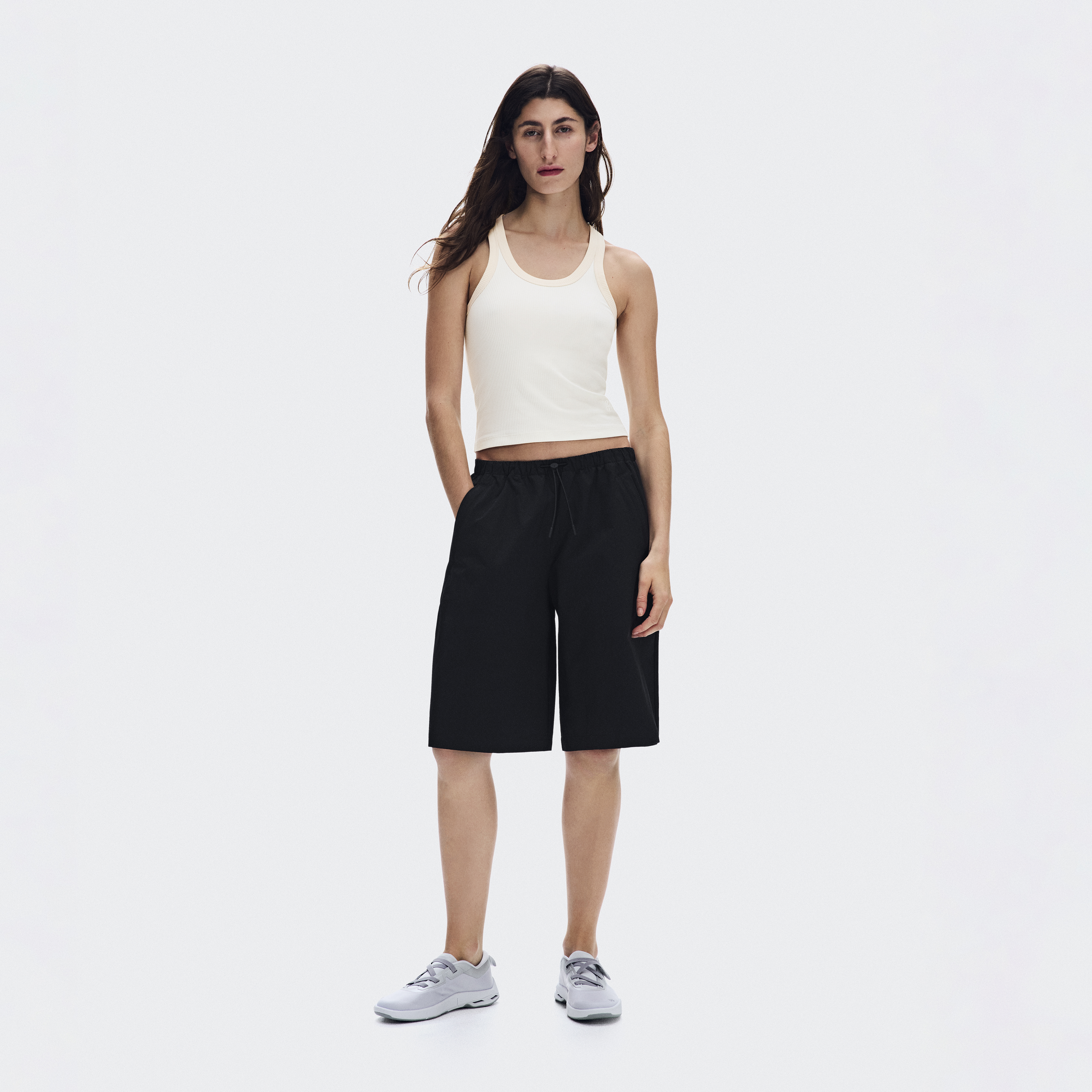 Bermuda Shorts in Black