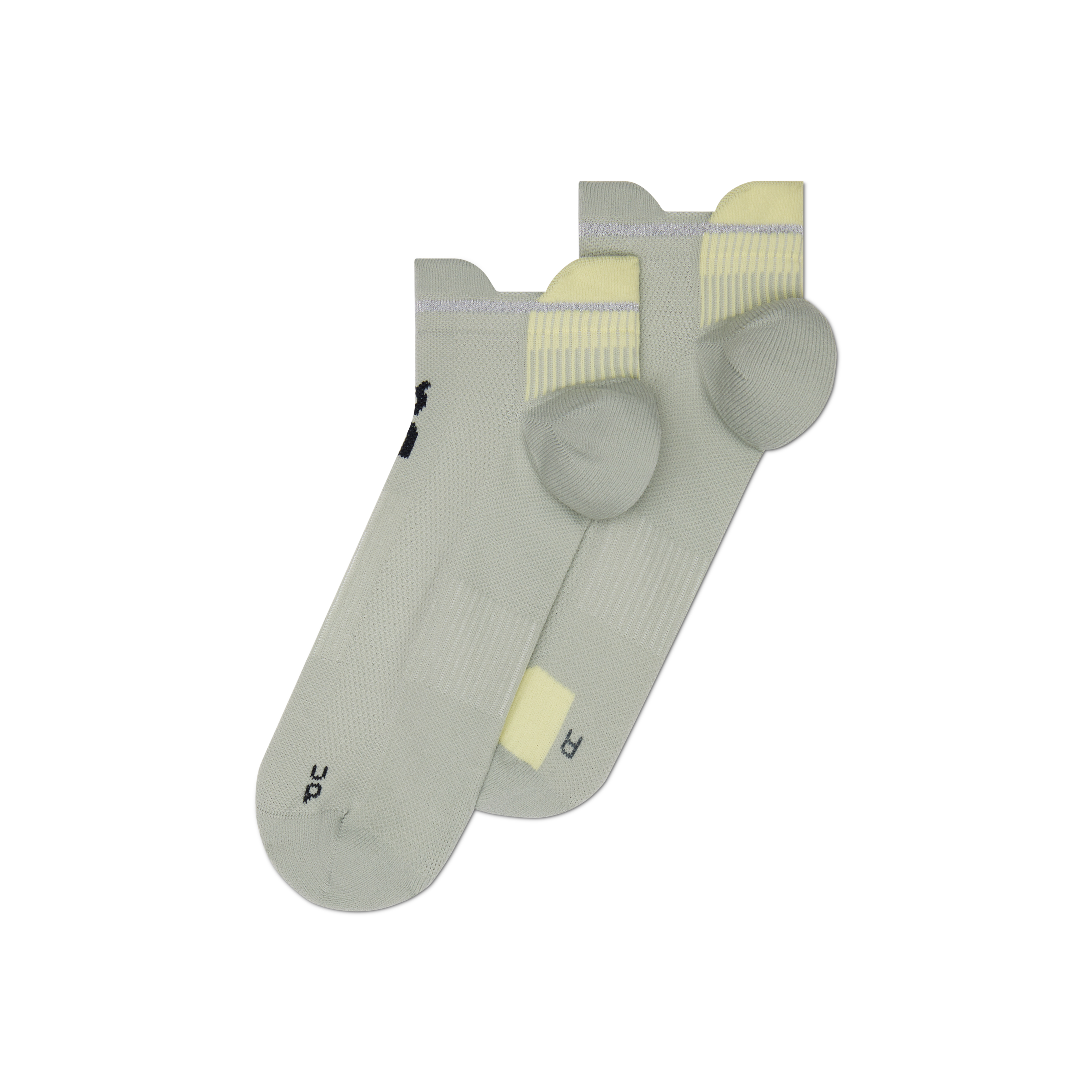 Performance Run Sock Low in Tin/Lemonade