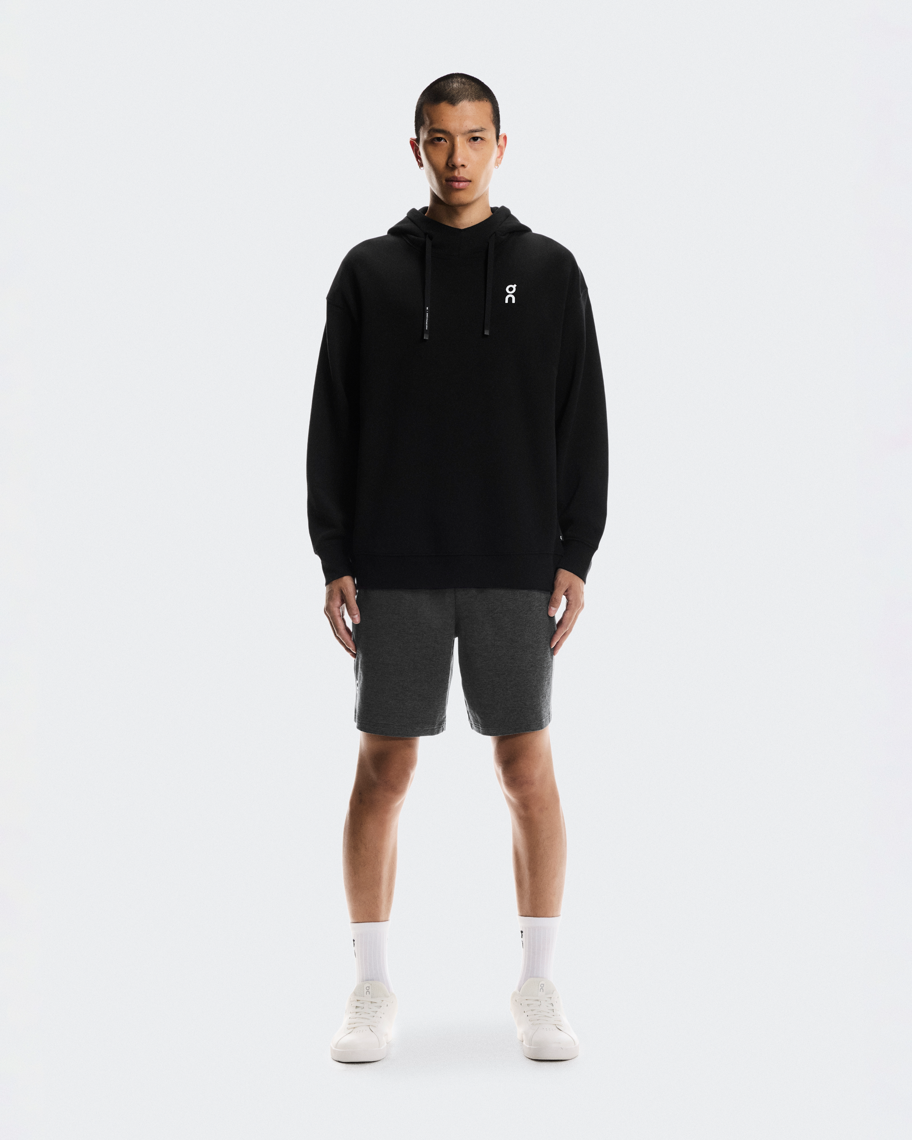 Club Hoodie SmashMen / Black | Orchid / L